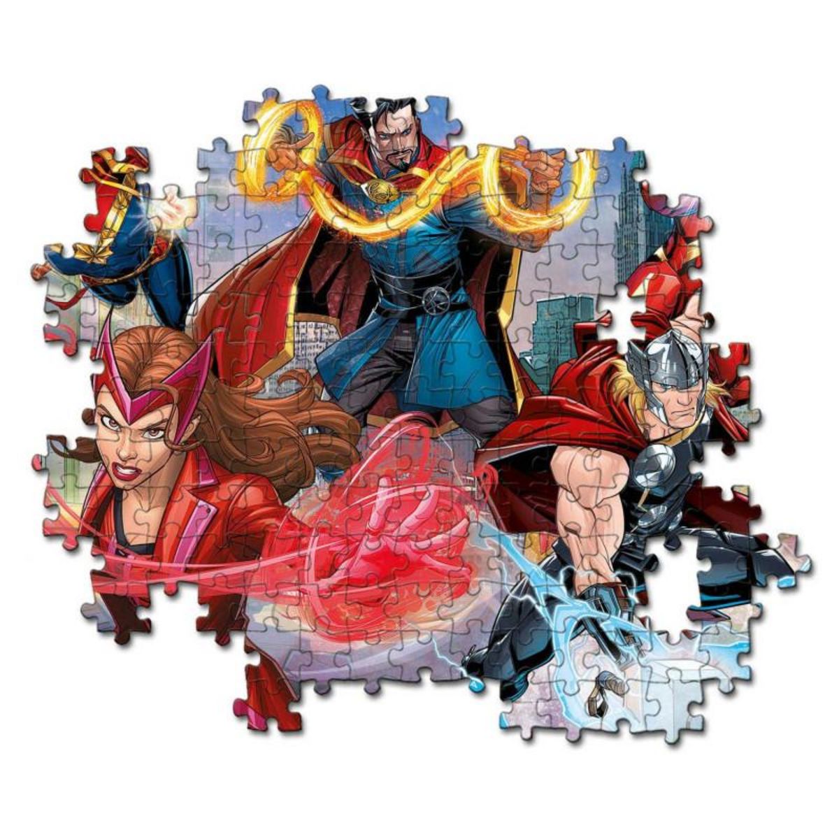 CLEMENTONI Clementoni Glitter Puzzle The Avengers, 104pcs. 20347