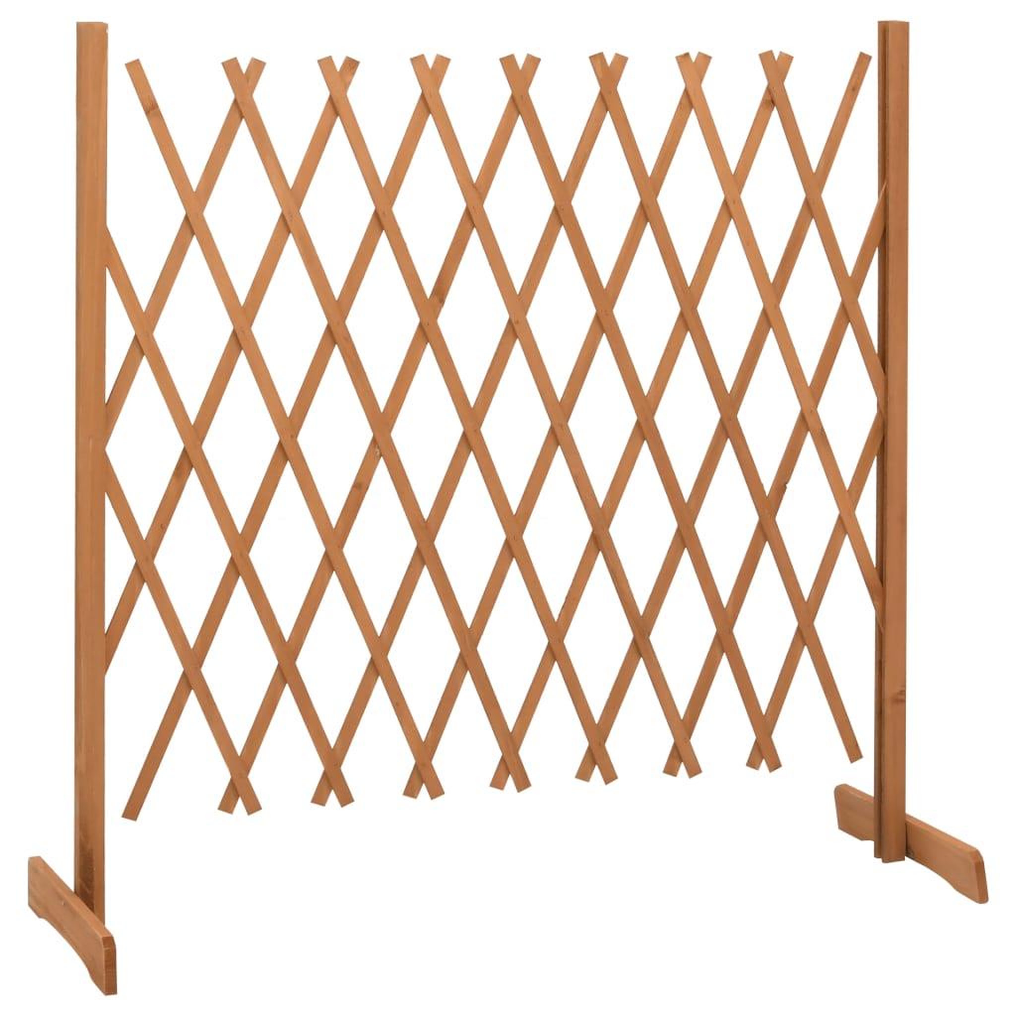 Voir la diapositive 2 : VIDAXL Cloture en treillis de jardin Orange 180x100 cm Bois de sapin