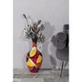 Voir la diapositive 5 : Paris Prix Vase Déco en Résine  Rubic  59cm Multicolore