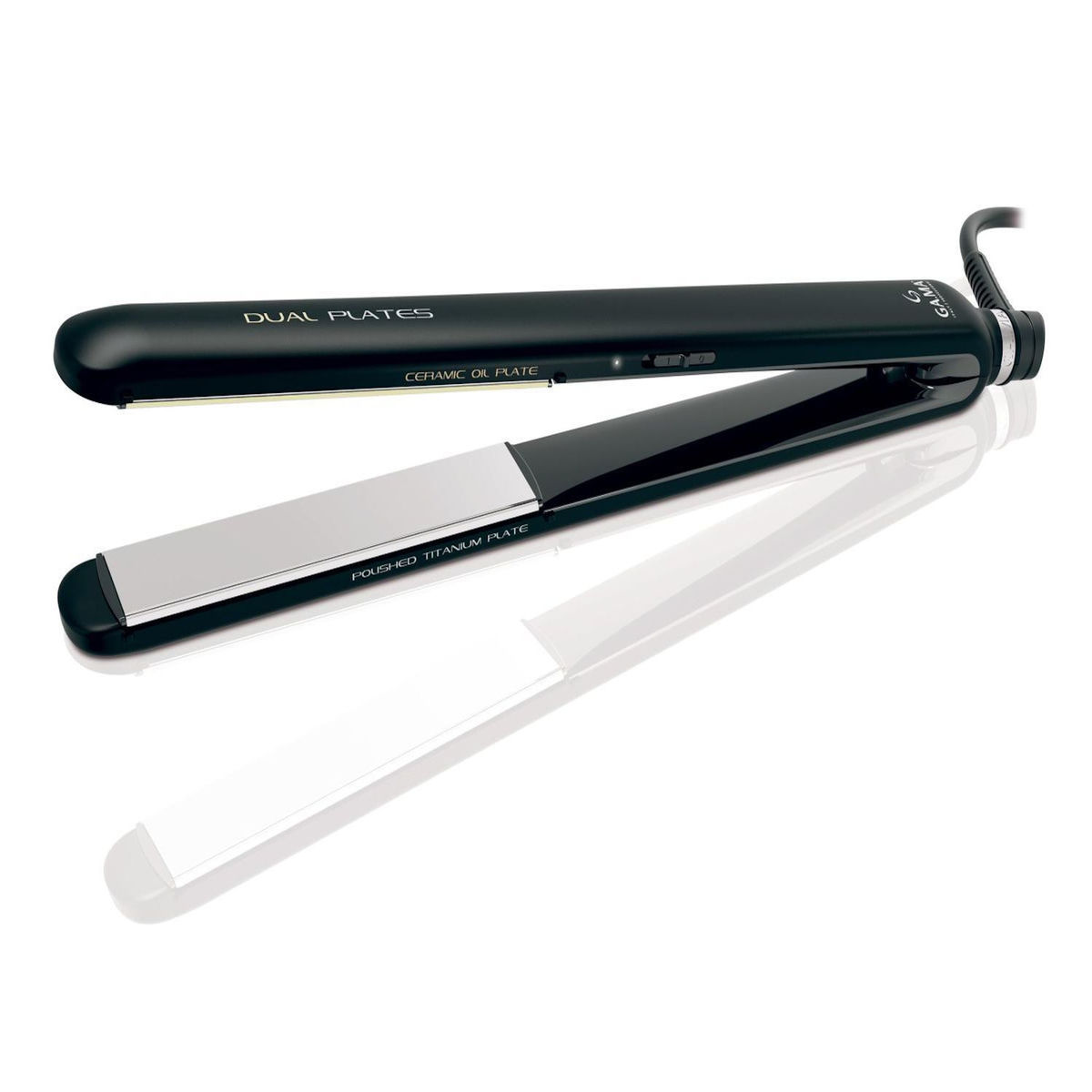 Gama GA.MA On-off Dual Plates Fer à lisser À chaleur Noir 45 W 3 m