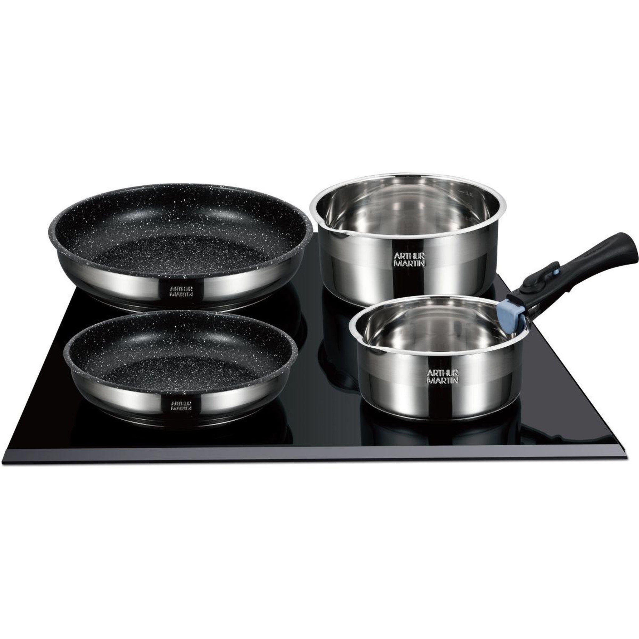 Voir la diapositive 4 : ELECTROLUX Batterie de cuisine 15 pcs amovible
