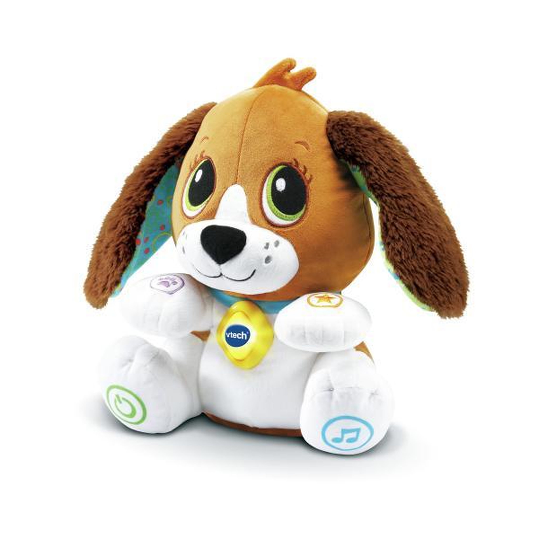 Voir la diapositive 2 : VTECH BABY VTECH BABY - Toutou parle avec moi - Brun