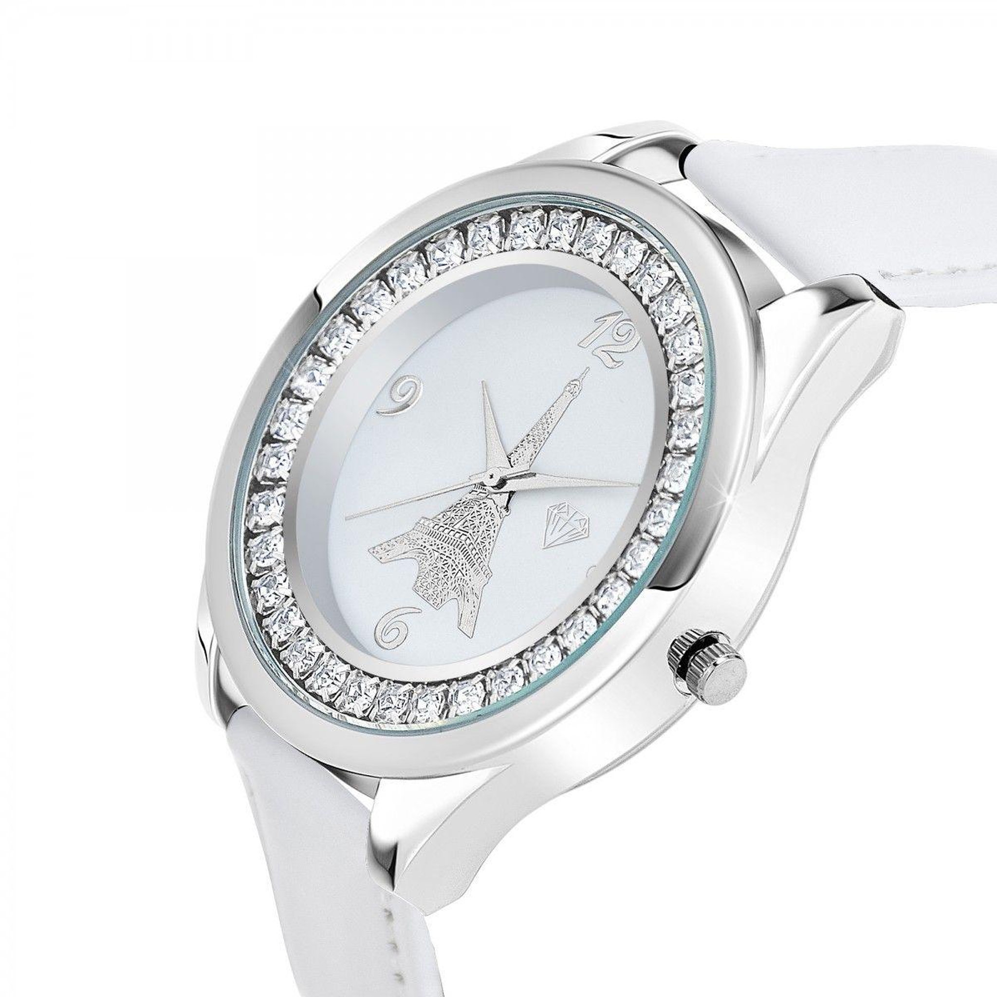 Voir la diapositive 3 : SC CRYSTAL Montre Alexandra Tour Eiffel par SC Crystal