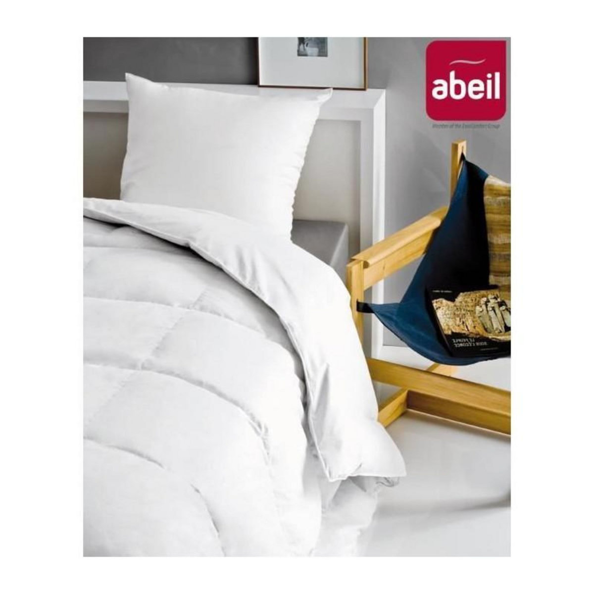 ABEIL ABEIL Lot de 2 Oreillers Aerelle Cool Night - 60 x 60 cm - Blanc