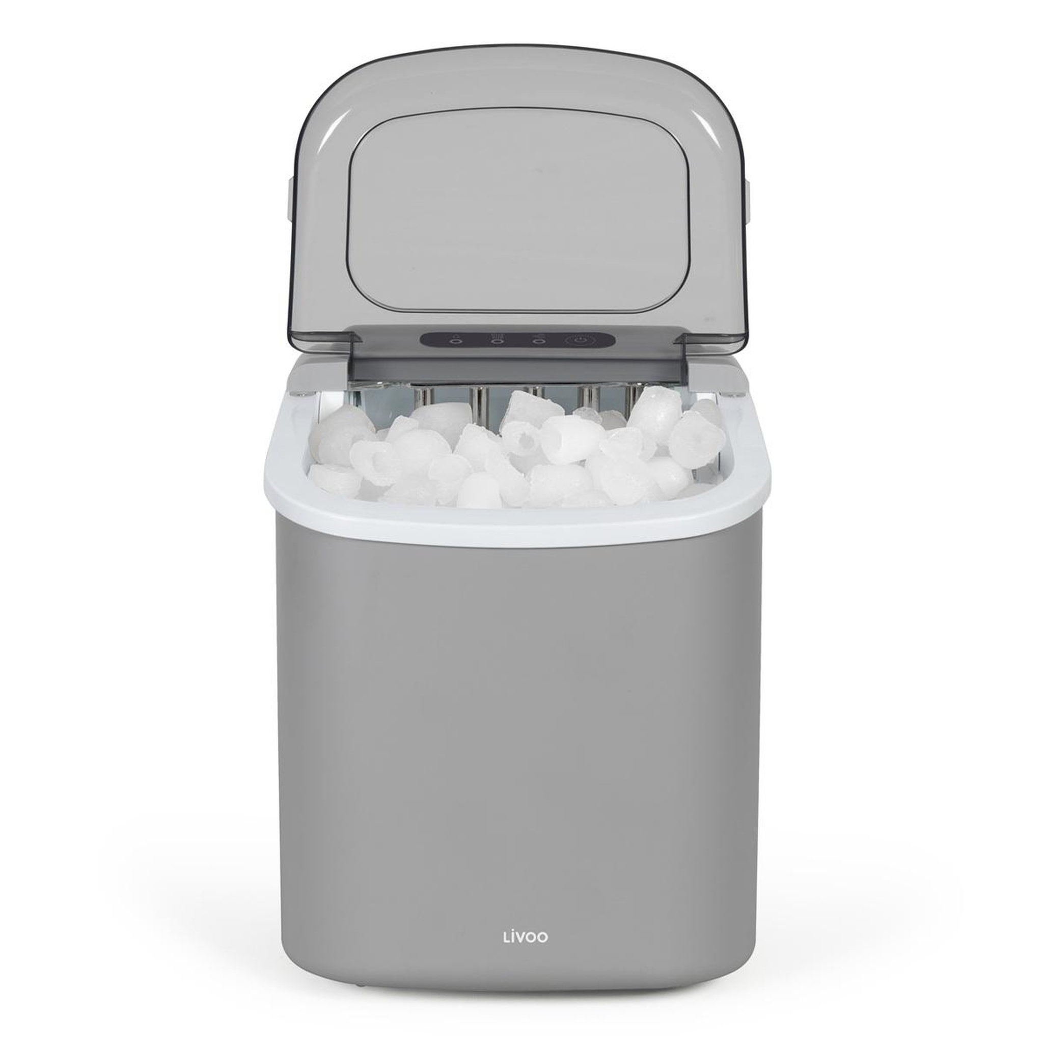 Voir la diapositive 2 : LIVOO Machine à glaçon 150w 12 kg/j - DOM484G