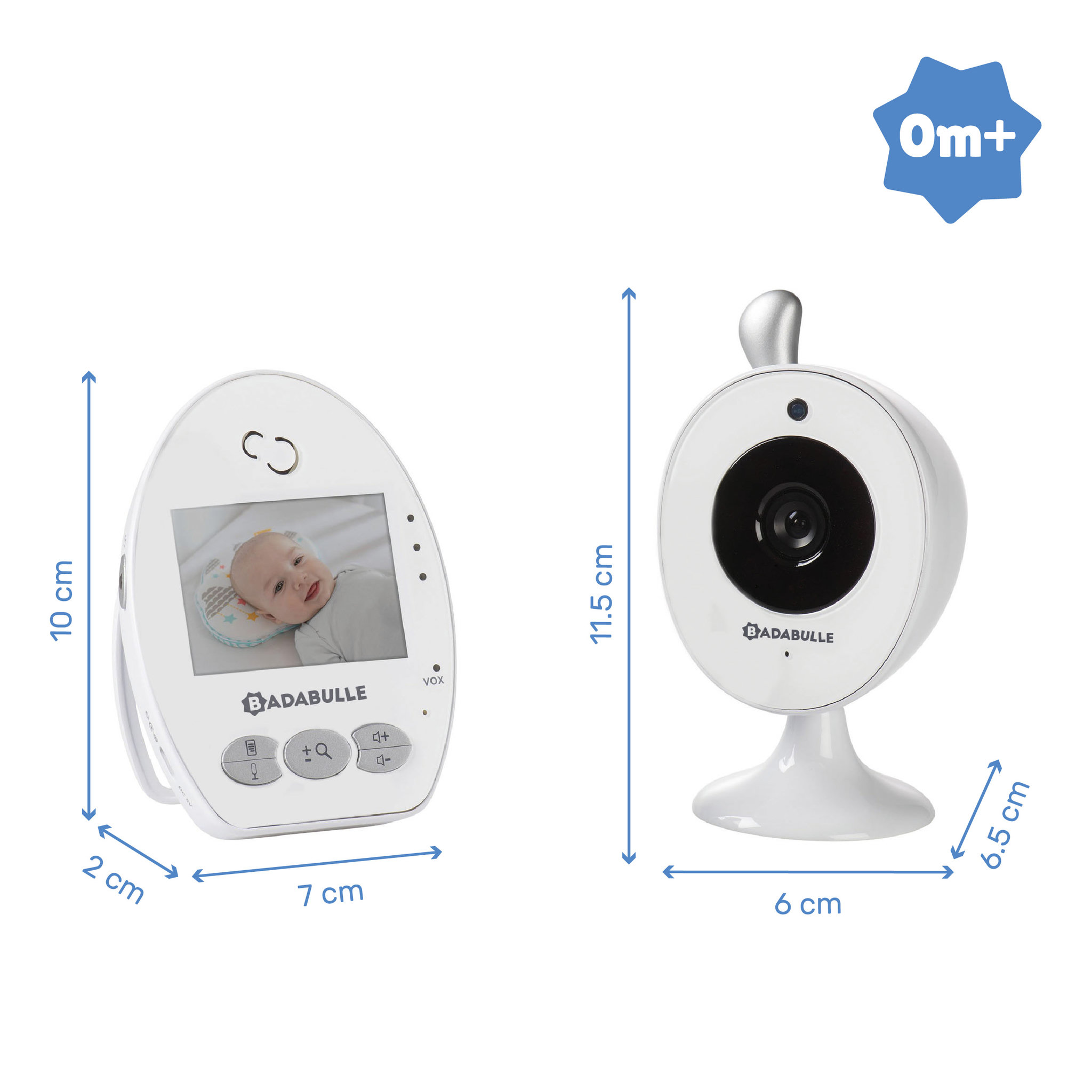 Voir la diapositive 5 : BADABULLE Babyphone baby online vidéo