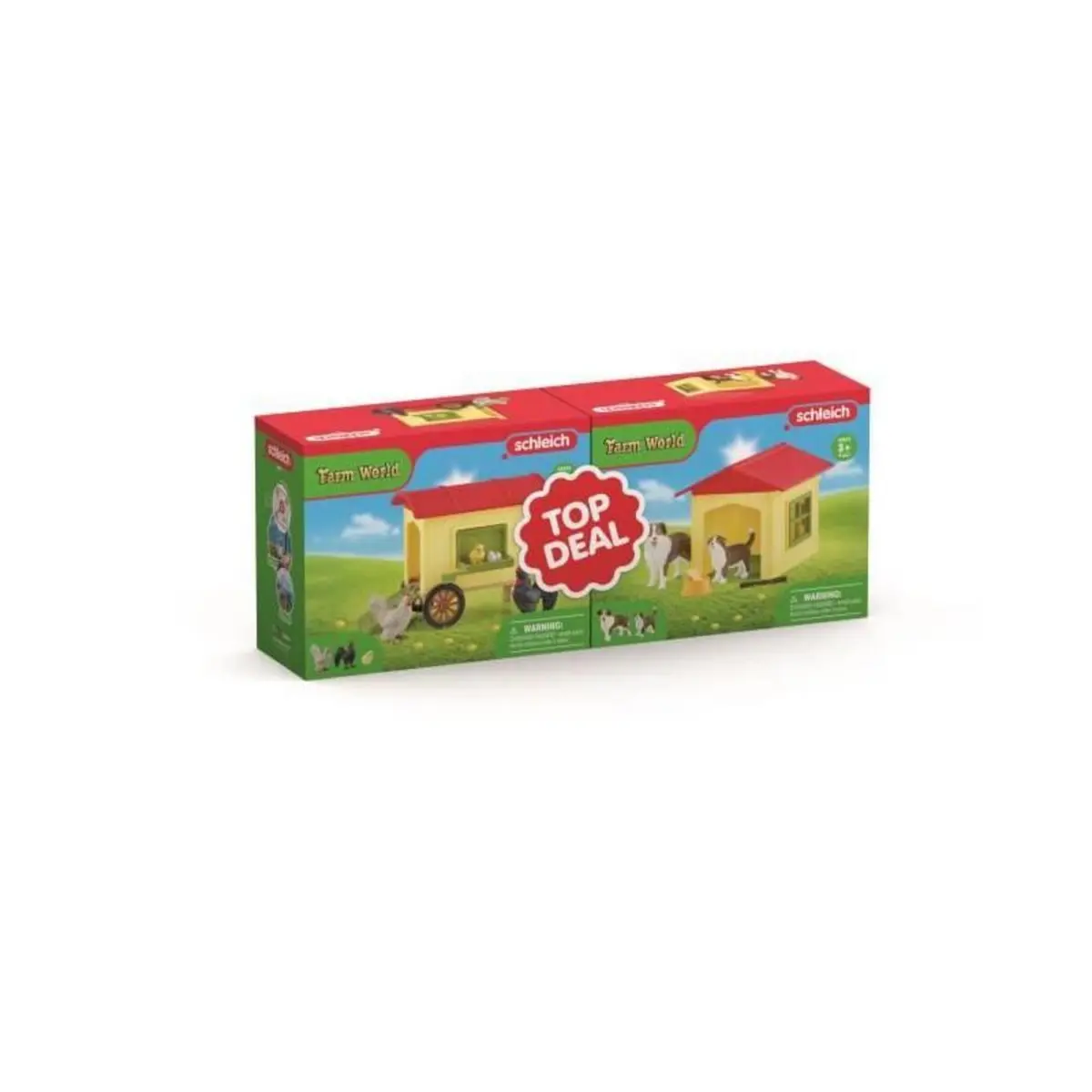 Figurine Niche pour Chien , pour enfants dès 3 ans, coffret, 18 ,8 x 8,2 x 14,7 cm - Schleich 42573 FARM WORLD Figurine Niche pour Chien , pour enfants dès 3 ans, coffret, 18 ,8 x 8,2 x 14,7 cm - Schleich 42573 FARM WORLD