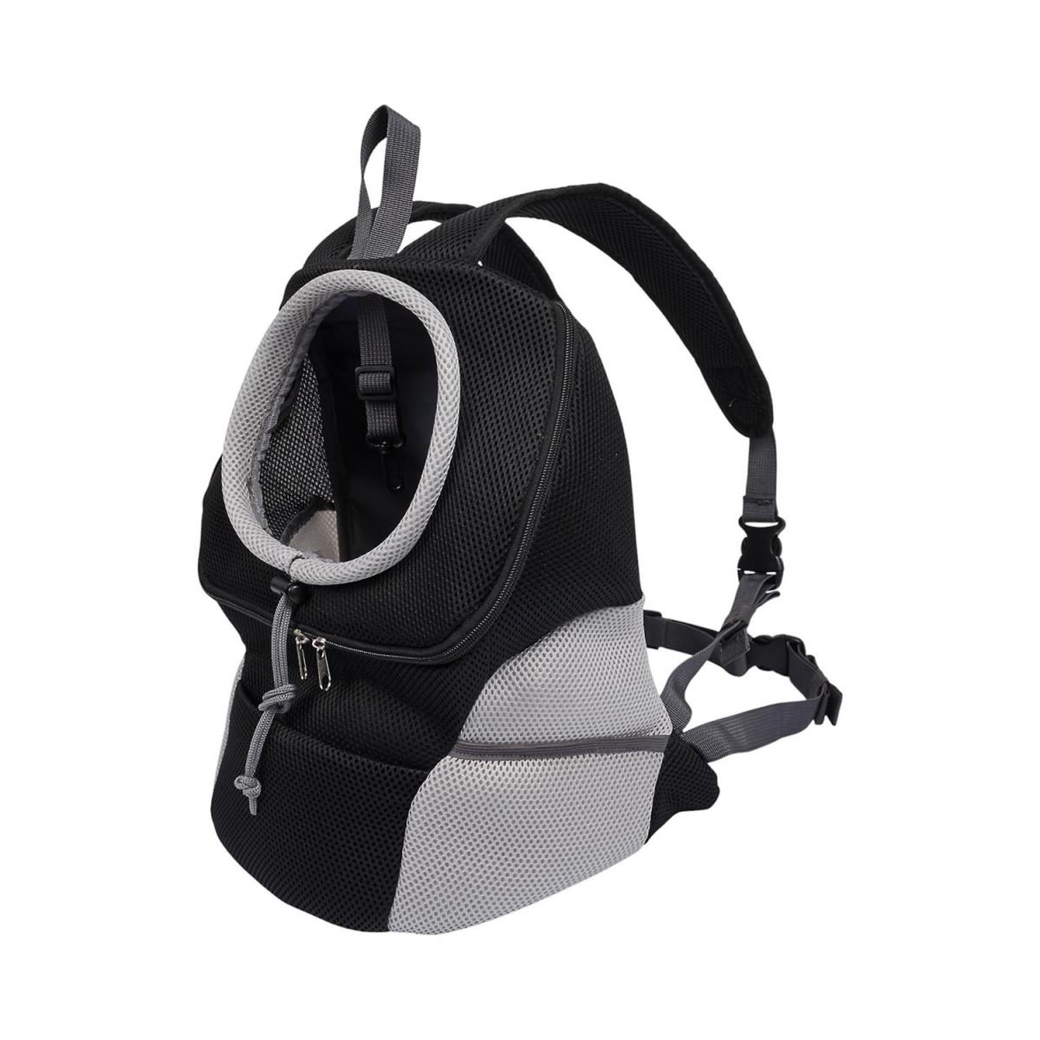 The concept Factory Sac à dos de transport  animaux  42cm gris & noir