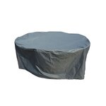Jardiline Housse de protection Cover One pour table rectangulaire + 6  chaises - 190 x 120 x 70 cm - Jardiline pas cher 