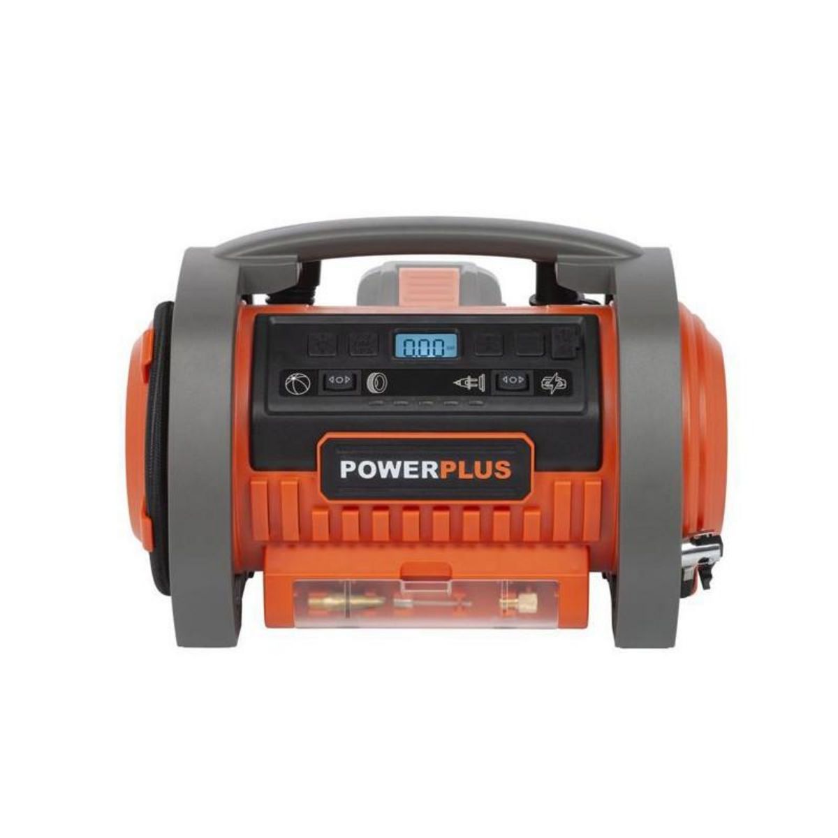 DUAL POWER Compresseur sans fil 20V max 11bar + fonction hybride - DUAL POWER POWDP7030 - livré sans batterie ni chargeur