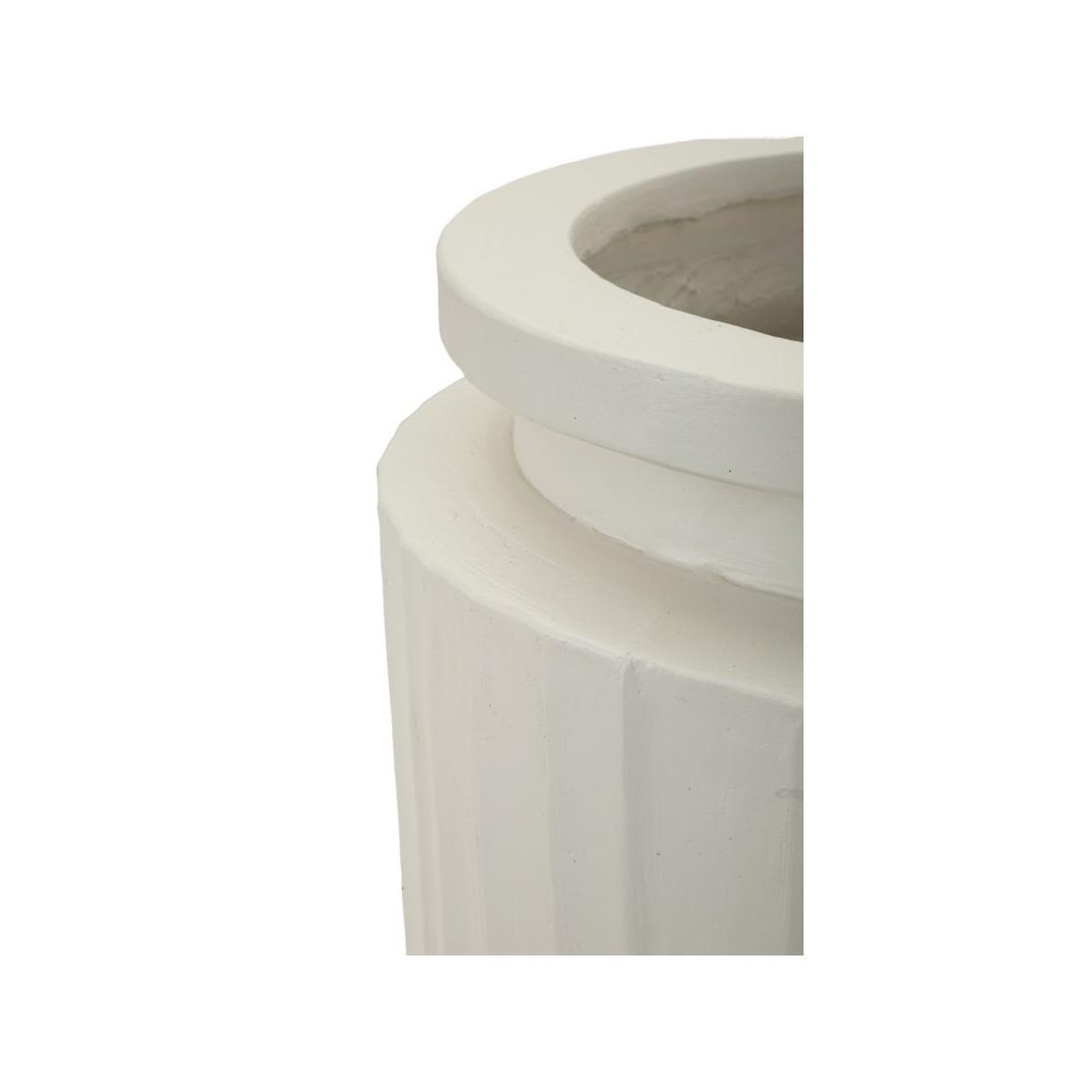 Voir la diapositive 5 : Paris Prix Vase en céramique  hight  80cm crème