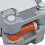 Voir la diapositive 5 : VIDAXL Toilette portable de camping Gris 20+10 L