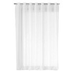 Douceur d'Intérieur Voilage Delano grande largeur. Coloris disponibles : Blanc