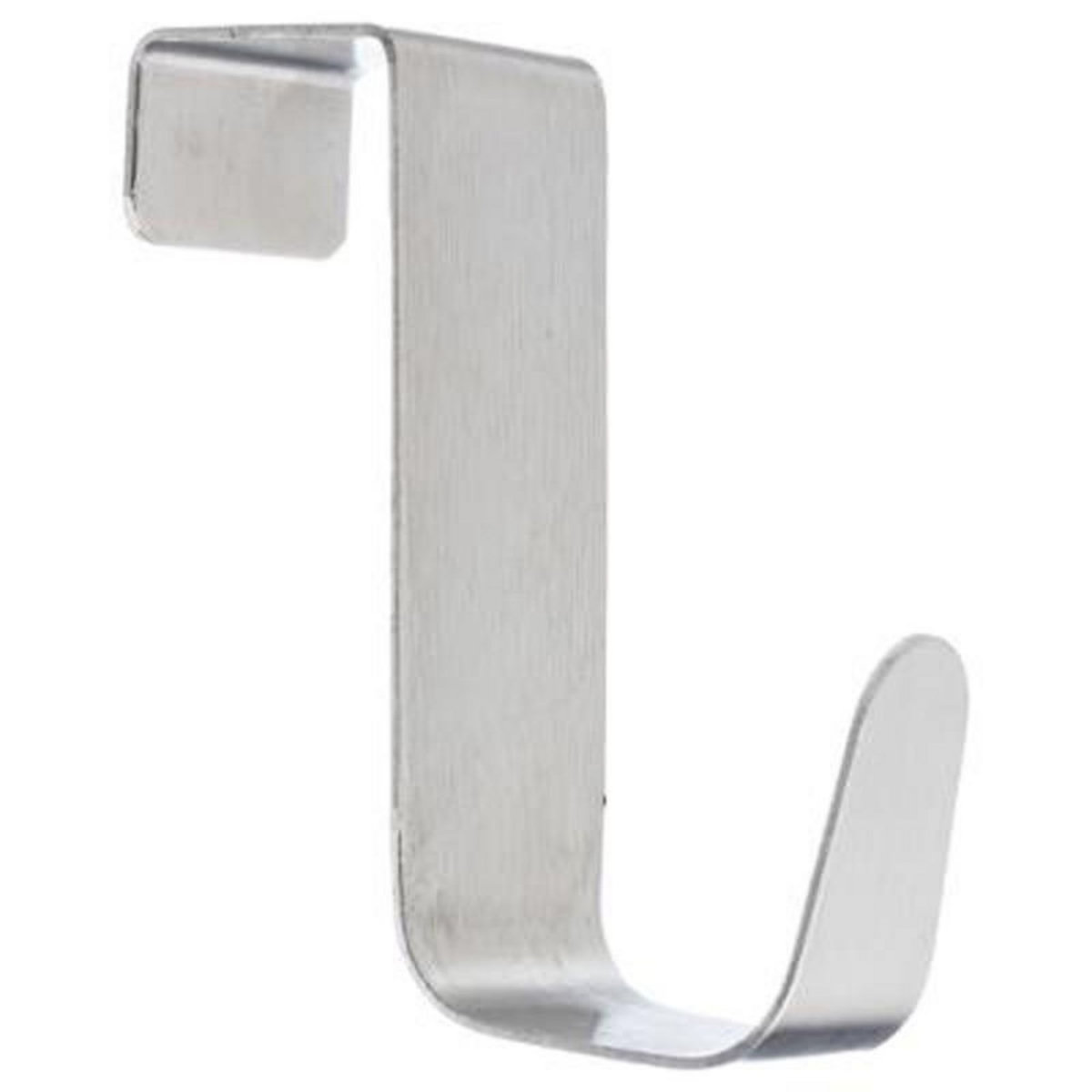  Lot de 2 Patères de Porte en Inox  1 Crochet  7cm Argent