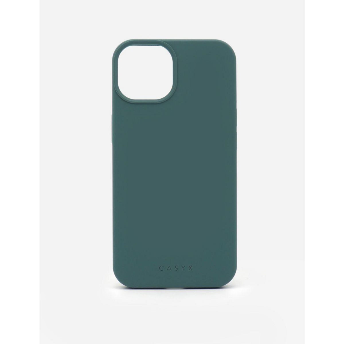 CASYX Coque iPhone 15 Magsafe sillicone Vert Sauge