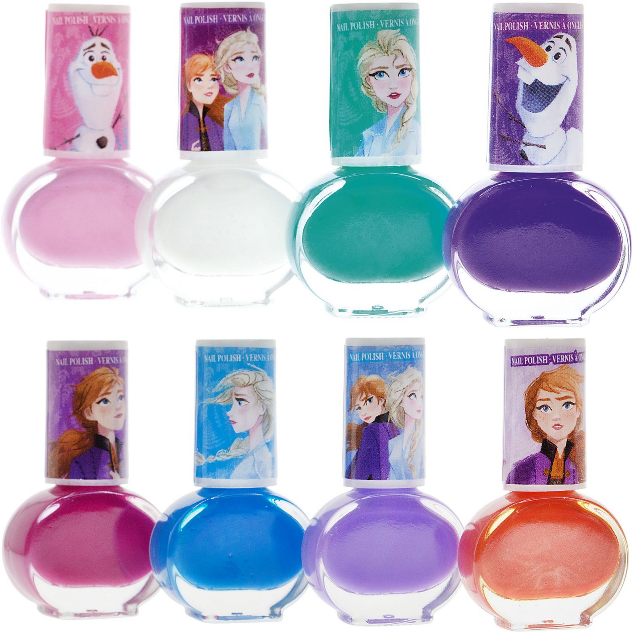 LANSAY Set de 8 vernis pelables - La reine des neiges 2 pas cher ...
