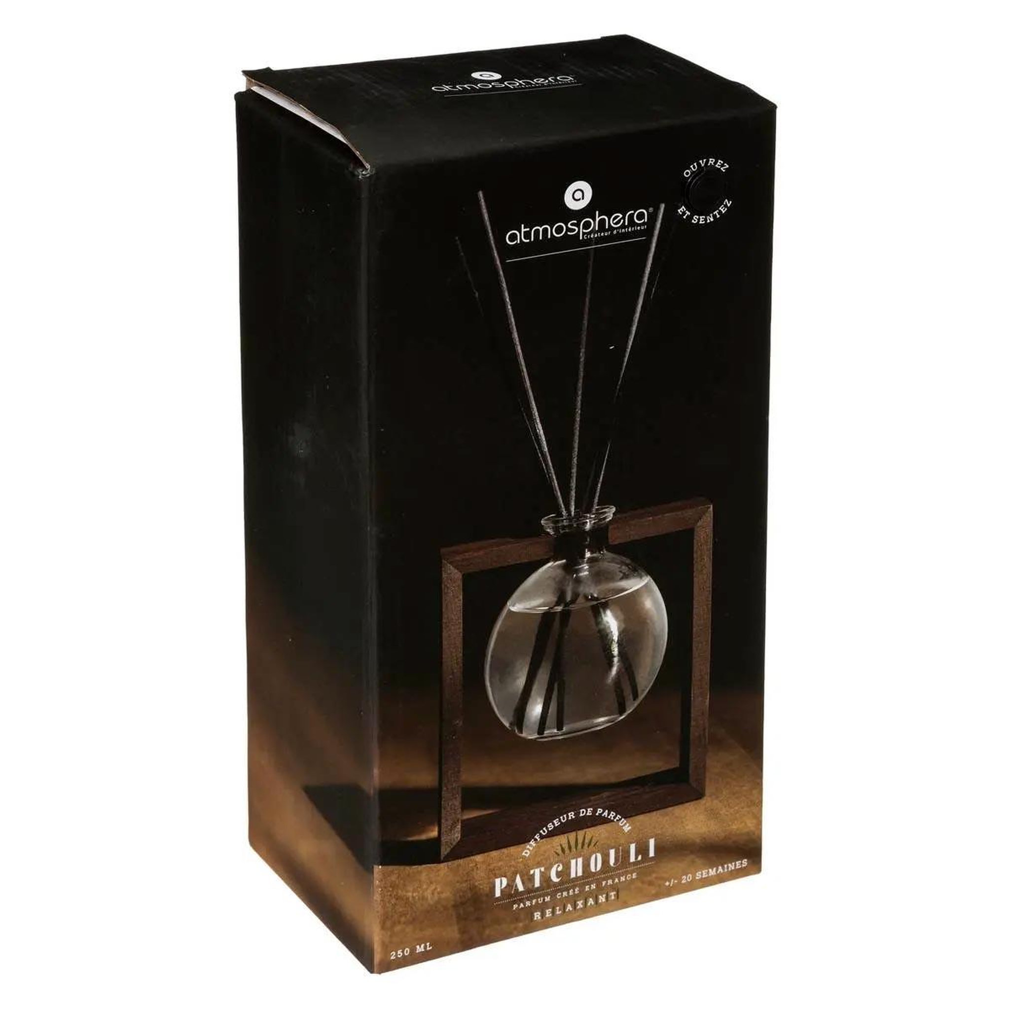 Voir la diapositive 3 : COMPTOIR DE LA BOUGIE Diffuseur de parfum  snow  250ml patchouli