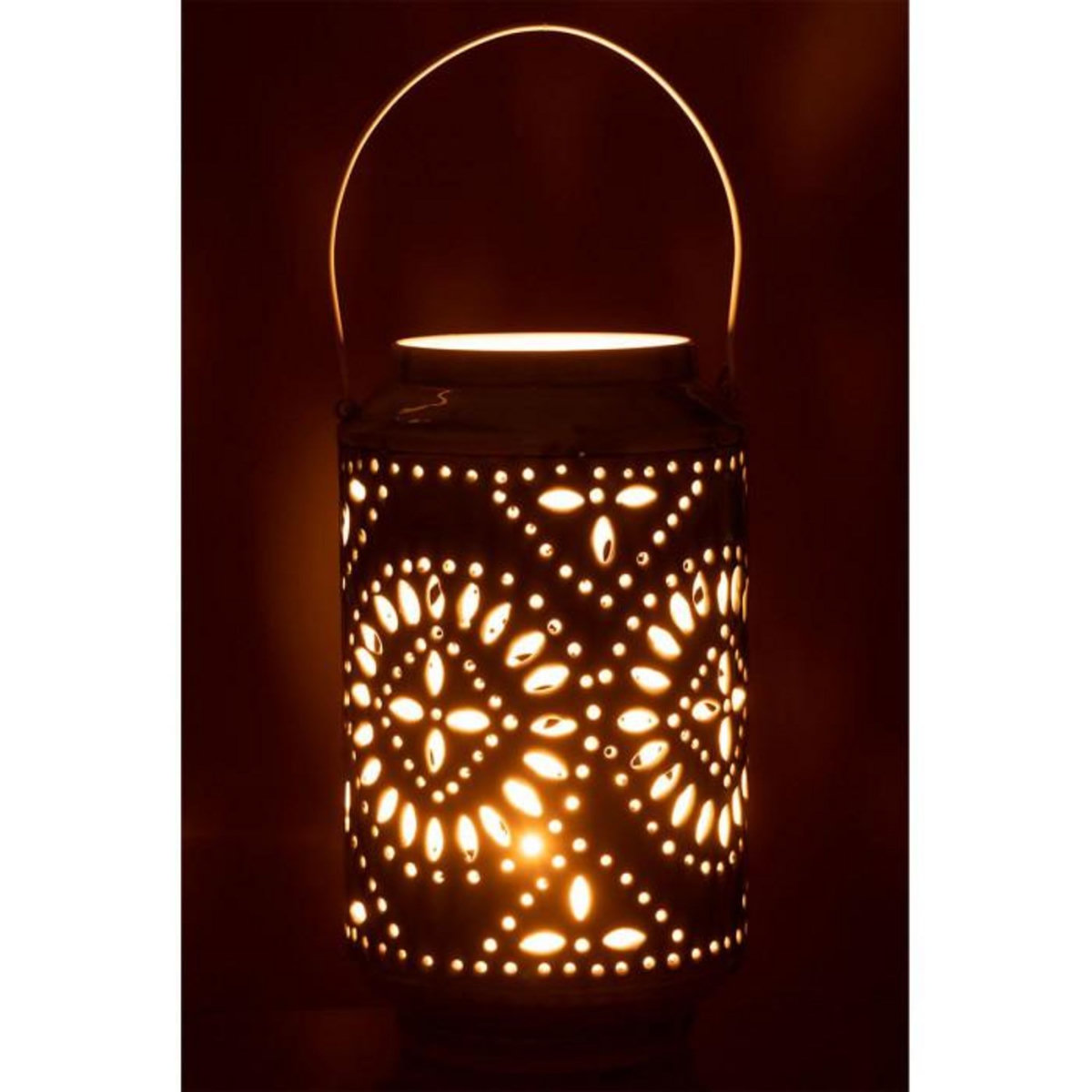 Paris Prix Lanterne Cylindrique Métal  Sévilla  45cm Bleu