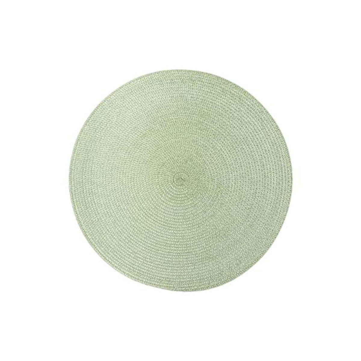 SECRET DE GOURMET Set de Table Rond  Tressé  38cm Olive