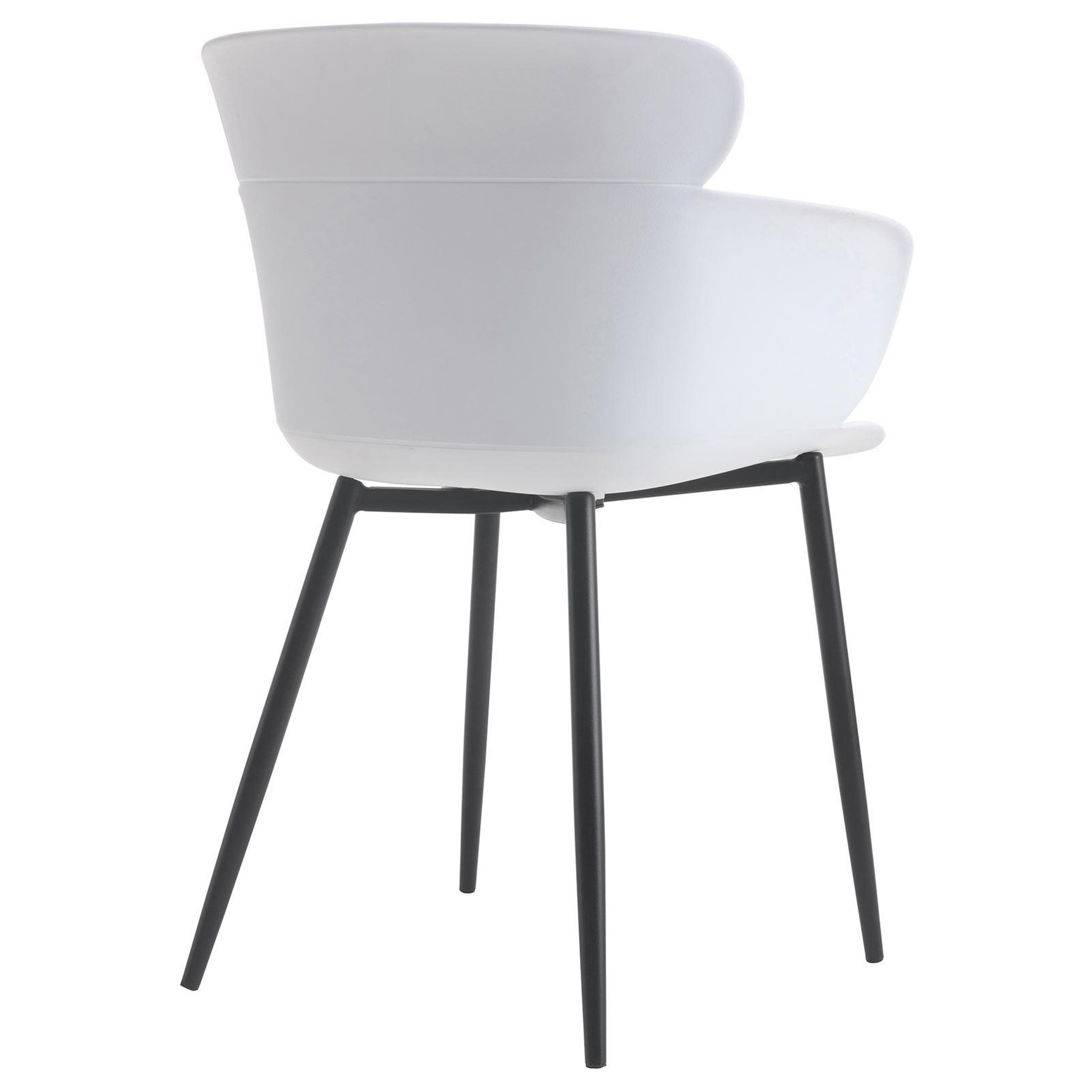 Voir la diapositive 6 : IDIMEX Lot de 4 chaises catch, en plastique