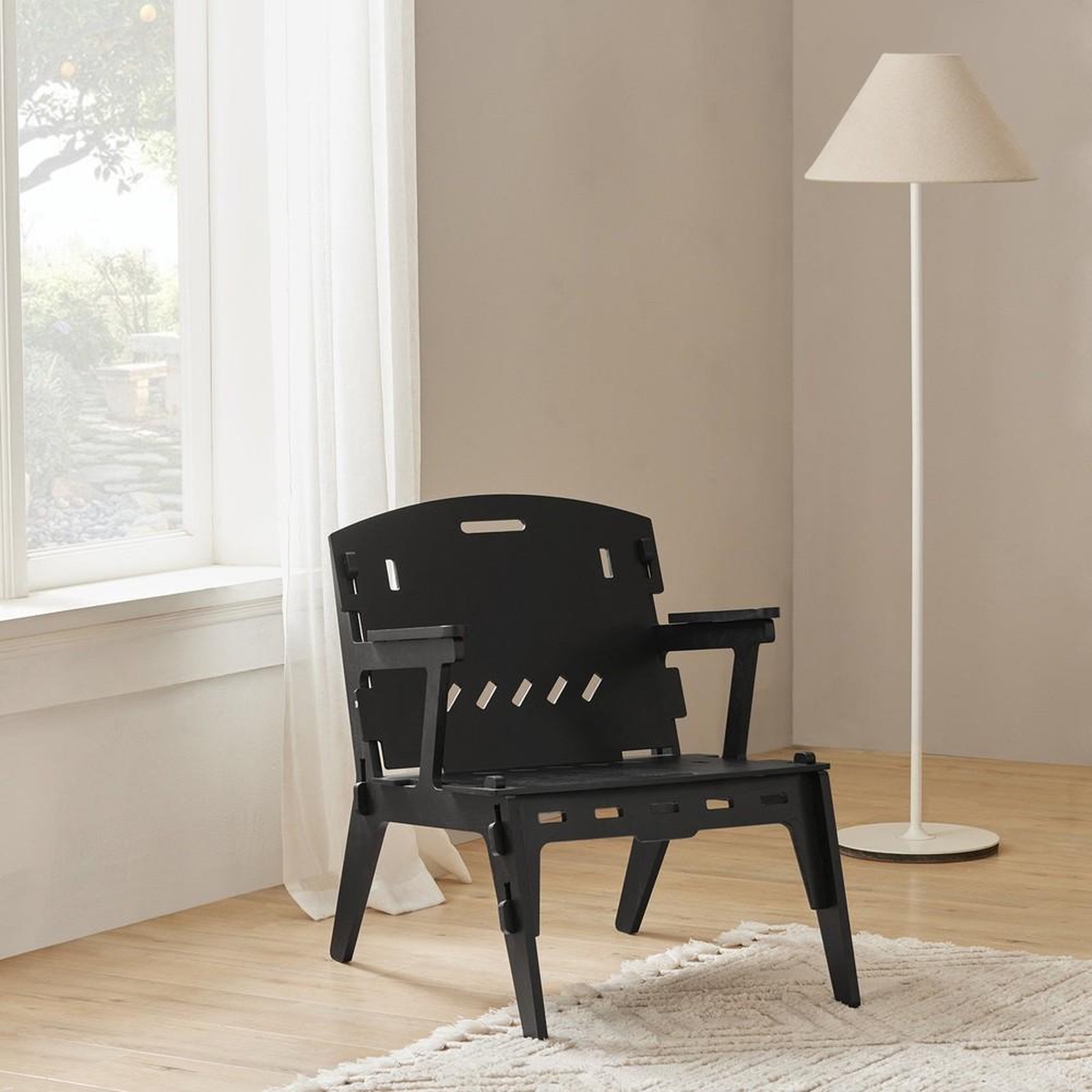 Voir la diapositive 2 : SOBUY SoBuy - Chaise De Salle À Manger à hauteur d'assise réglable - Moderne - HFST02