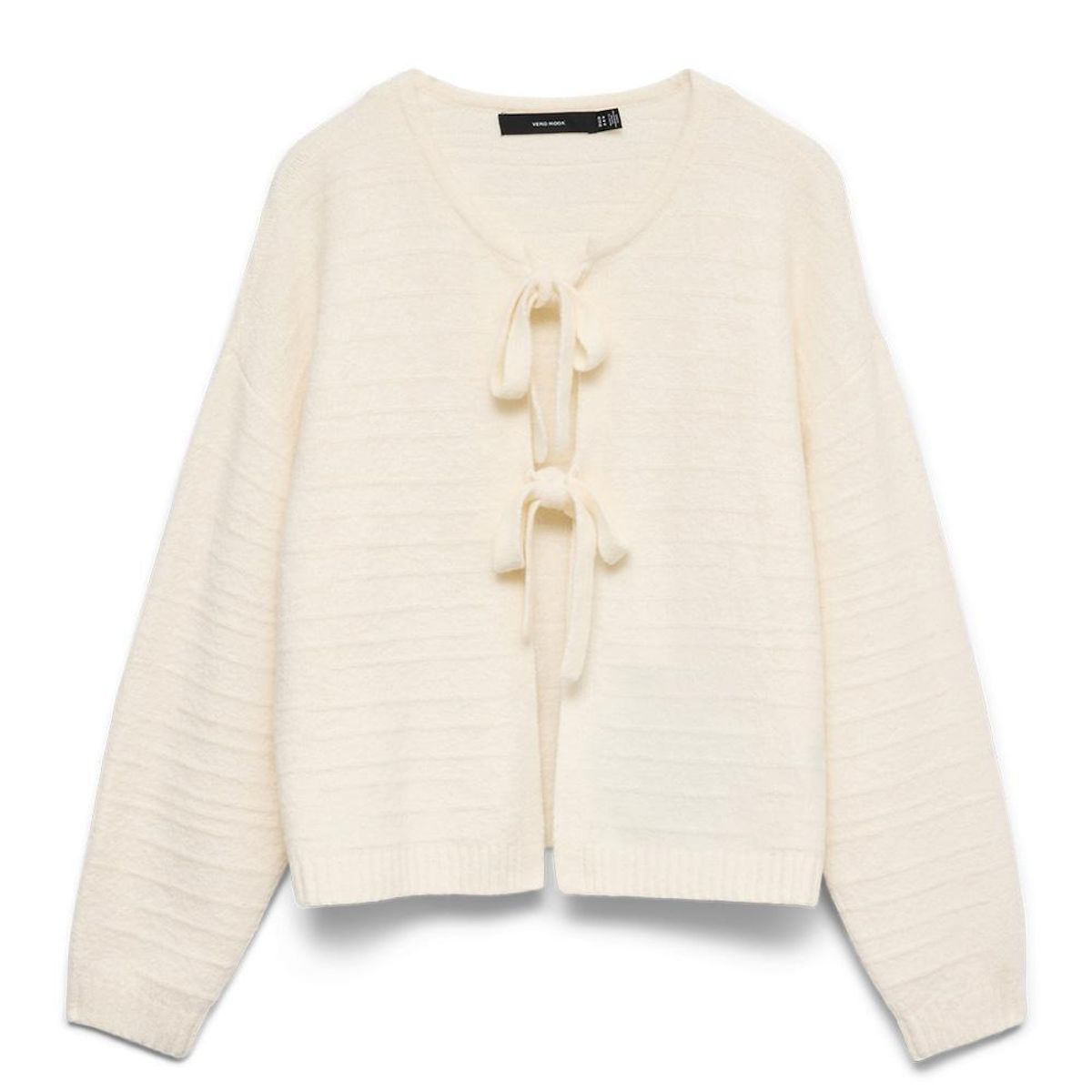 Vero Moda Gilet Ecru Femme Vero Moda Boom Structure