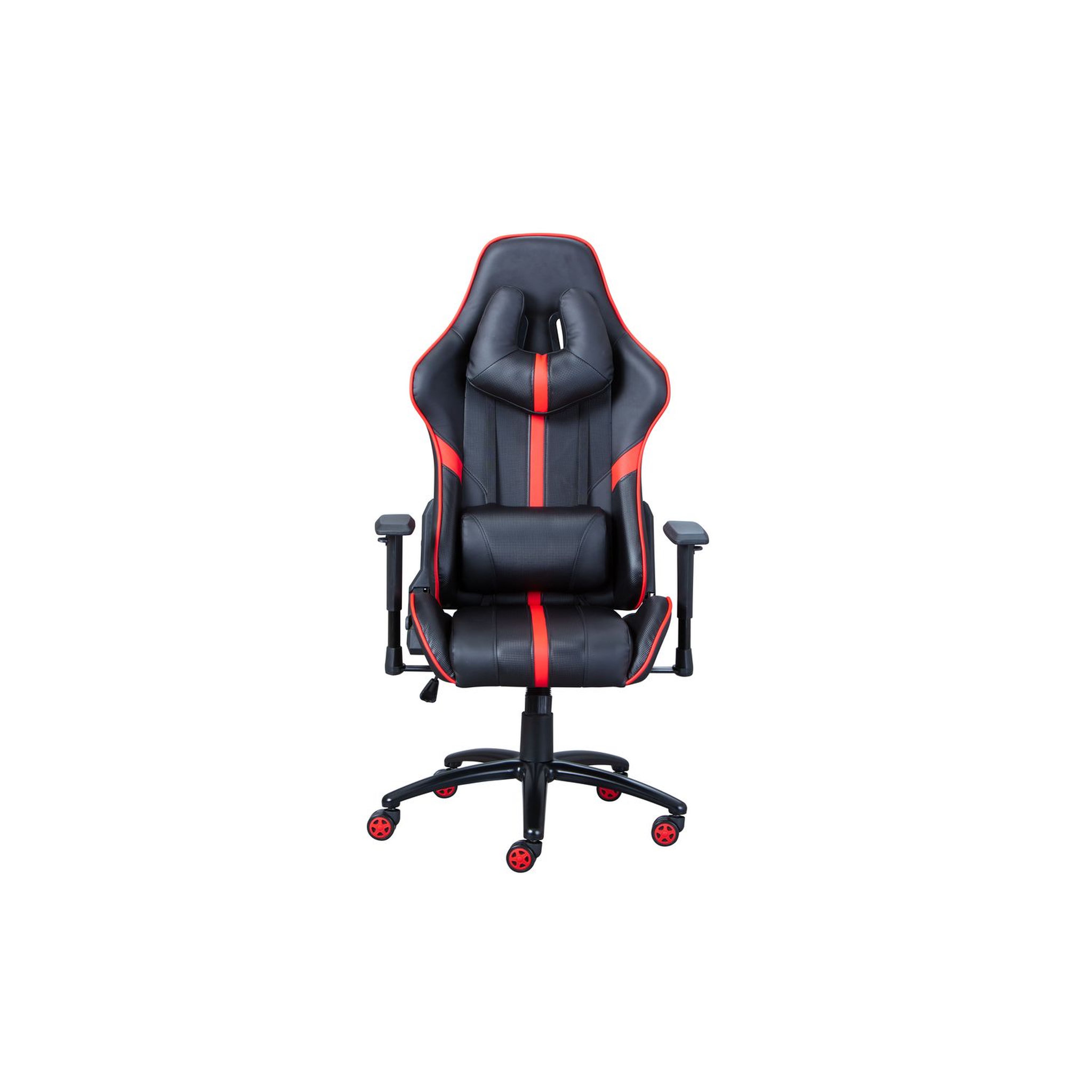 Voir la diapositive 2 : Fauteuil de bureau gamer pivotant ajustable en hauteur ARO