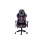 Voir la diapositive 2 : Fauteuil de bureau gamer pivotant ajustable en hauteur ARO