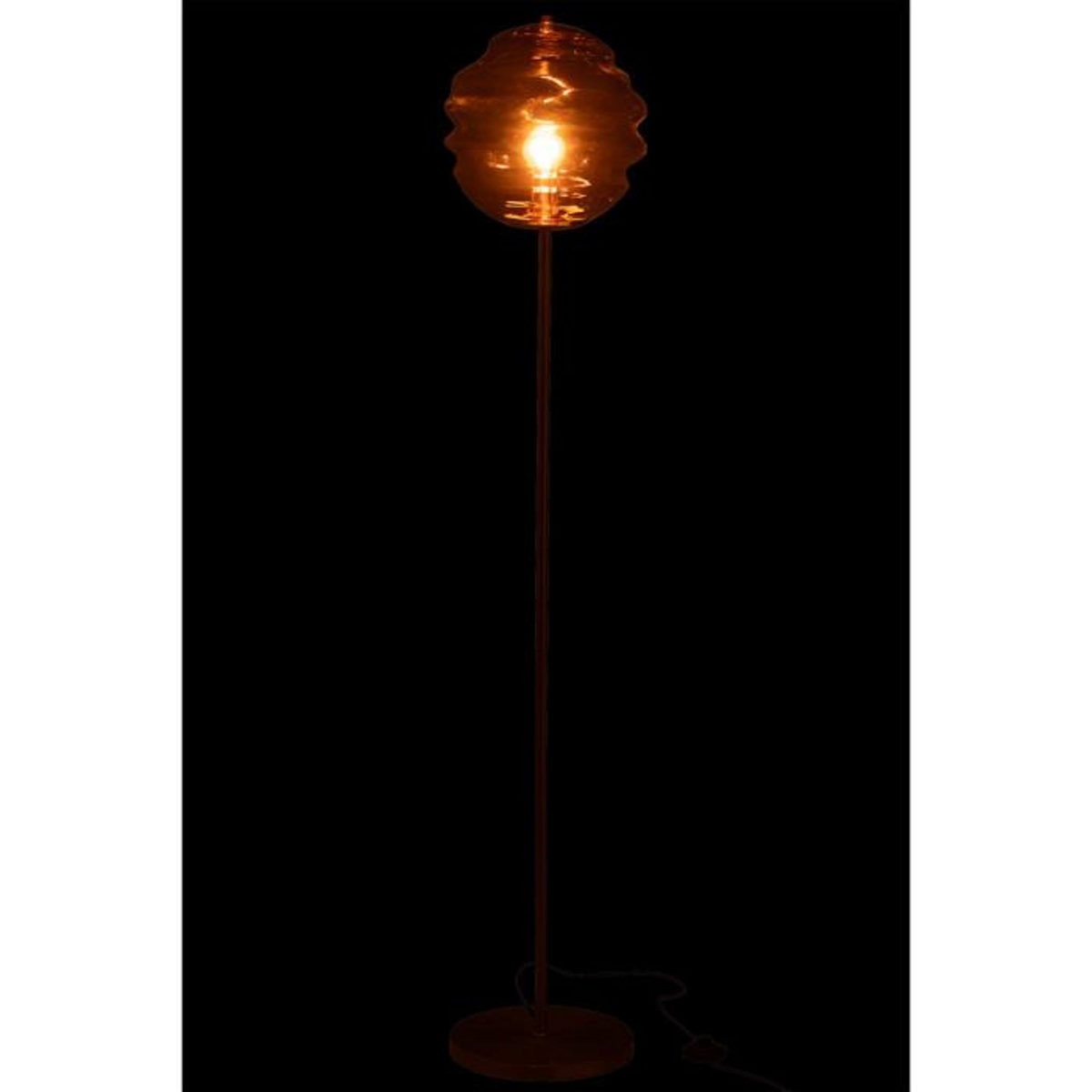 Paris Prix Lampadaire en Verre  Ruche  156cm Marron