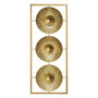Voir la diapositive 1 : ATMOSPHERA Décoration Murale en Métal  Doré  61cm Or