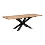 Voir la diapositive 2 : ATMOSPHERA Table de Repas Extensible  Olaf  180-220cm Beige