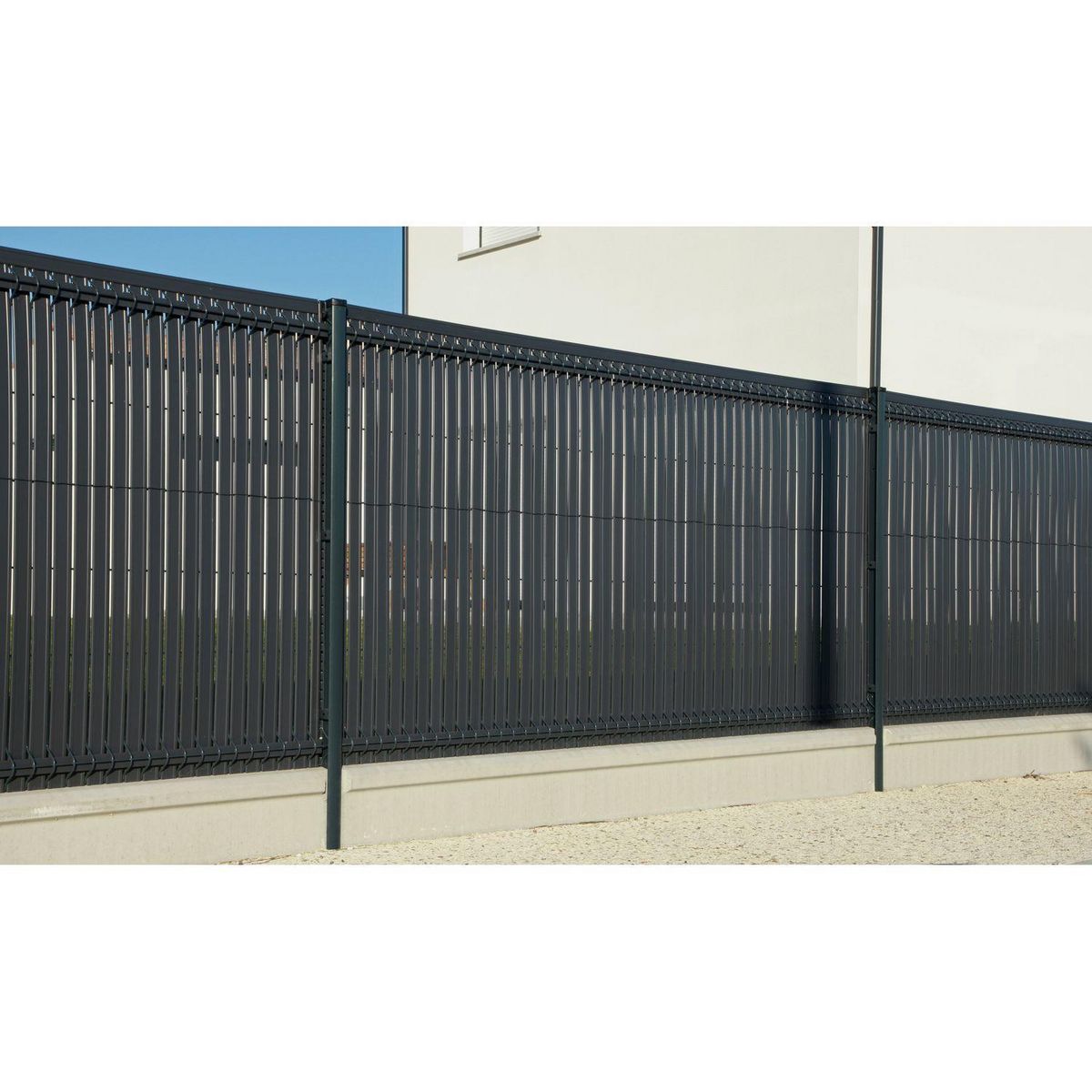 TOILINUX Lot de 10 Lamelles occultantes avec clip de fixation de 50 m