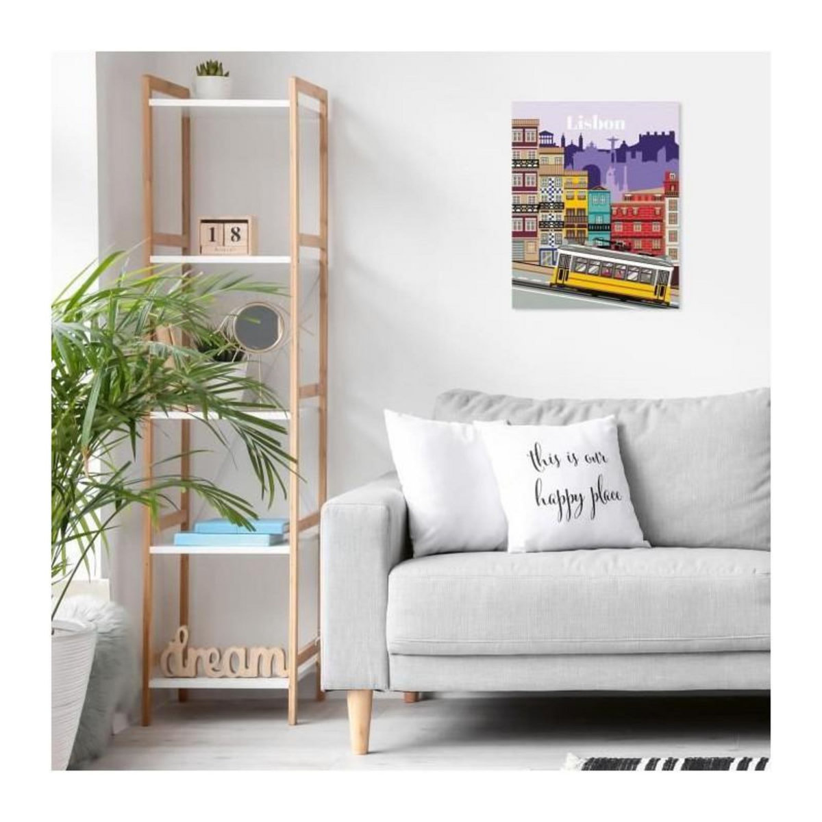 RAVENSBURGER CreArt 24x30 cm Lisbon, Activité détente et créative, 25522, Ravensburger