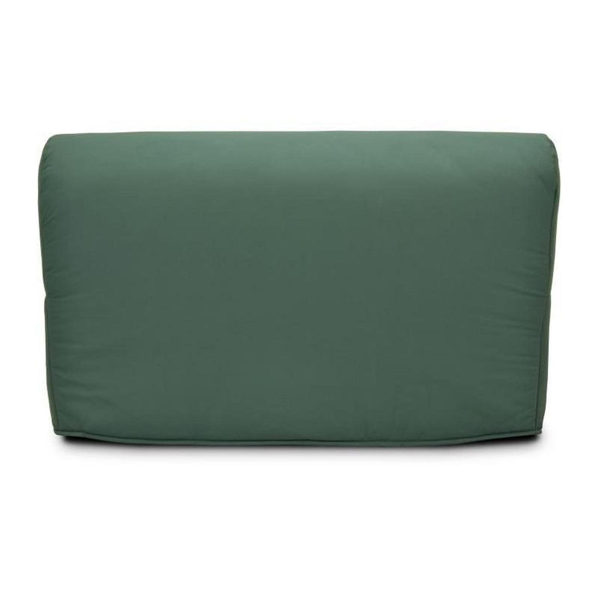 Voir la diapositive 5 : GRUHIER Banquette BZ - Tissu Vert - L143 x P97 x H89cm - Joe