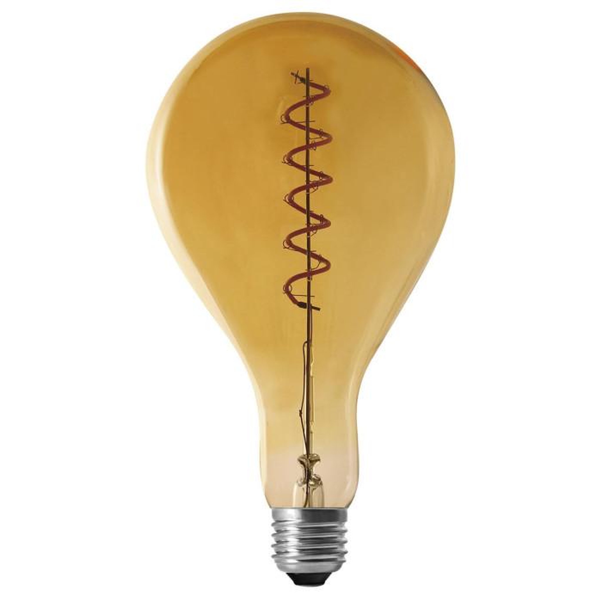 Paris Prix Ampoule PS160 Filaments LED  Spiral  6W Ambre