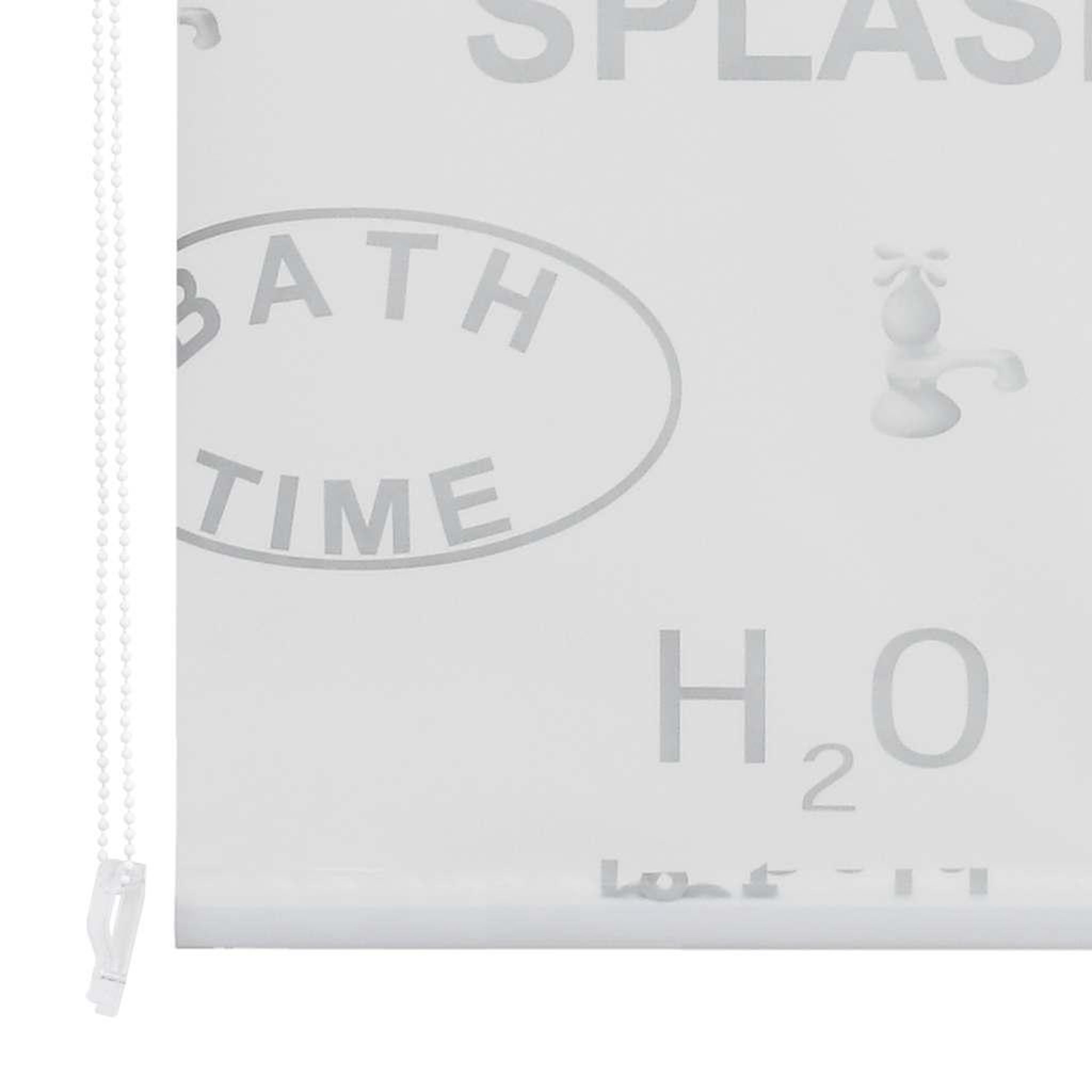 Voir la diapositive 5 : VIDAXL Store roulant de douche 100x240 cm Eclaboussures
