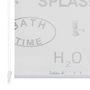 Voir la diapositive 5 : VIDAXL Store roulant de douche 100x240 cm Eclaboussures