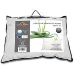 SOLEIL D'OCRE Oreiller mémoire de forme par Soleil d'ocre, avec poche luxe. Coloris disponibles : Blanc