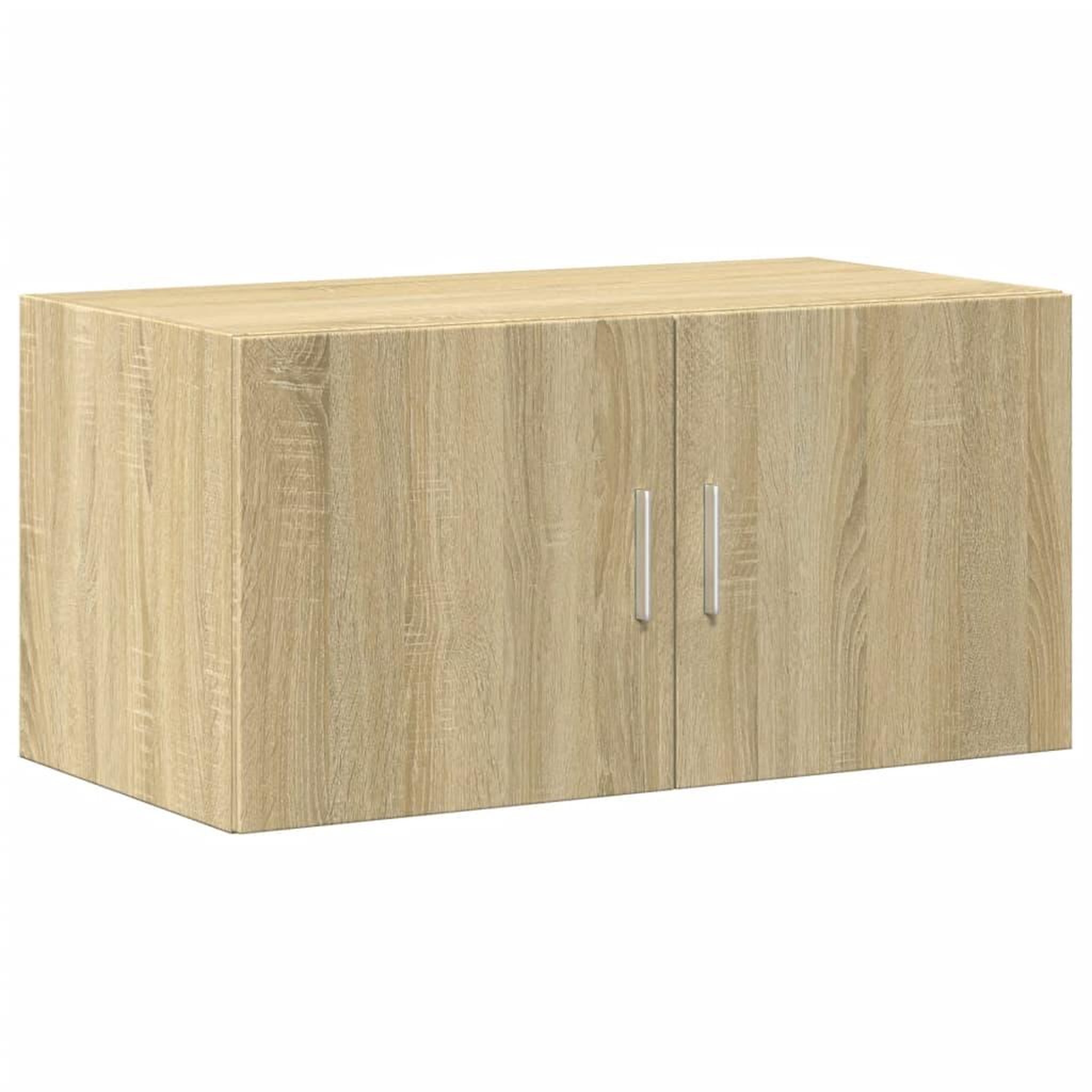 Voir la diapositive 5 : VIDAXL Armoire de rangement chene sonoma 80x42,5x225 cm