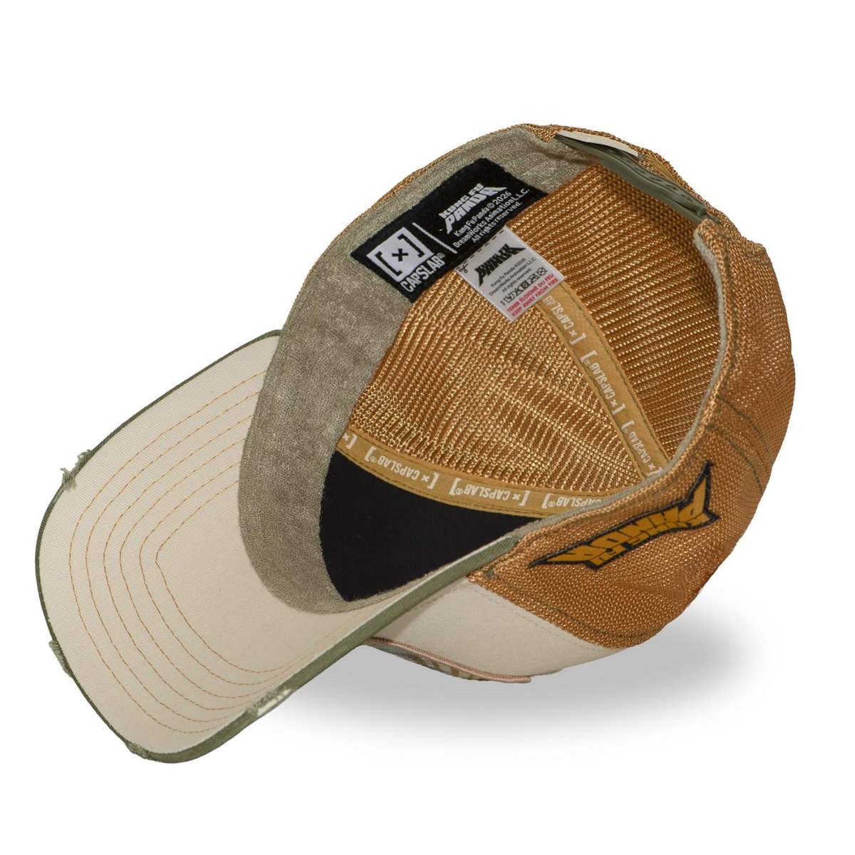 CAPSLAB Casquette trucker premium avec filet Kung Fu Panda Dragon