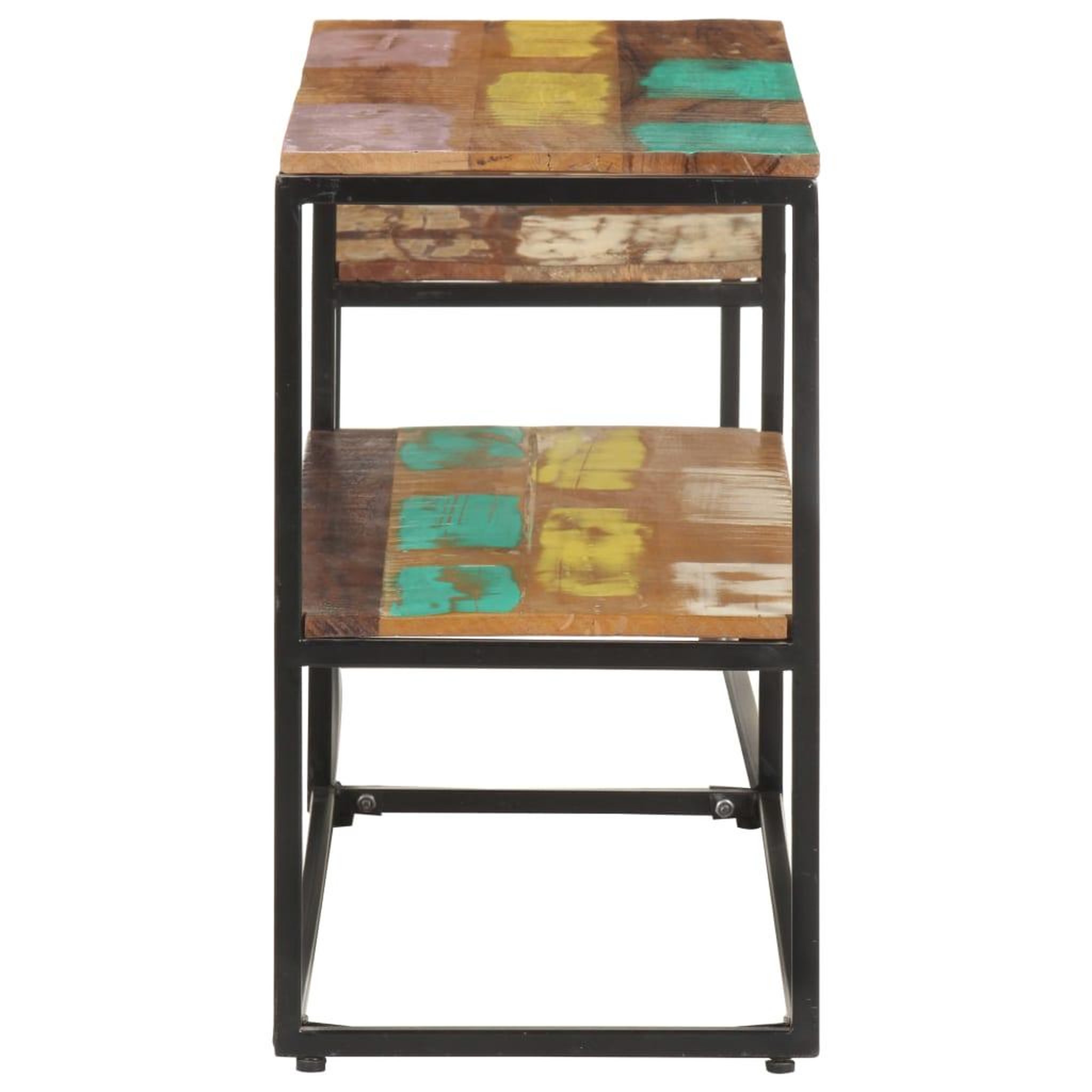 Voir la diapositive 3 : VIDAXL Meuble TV 180x30x50 cm Bois de recuperation massif