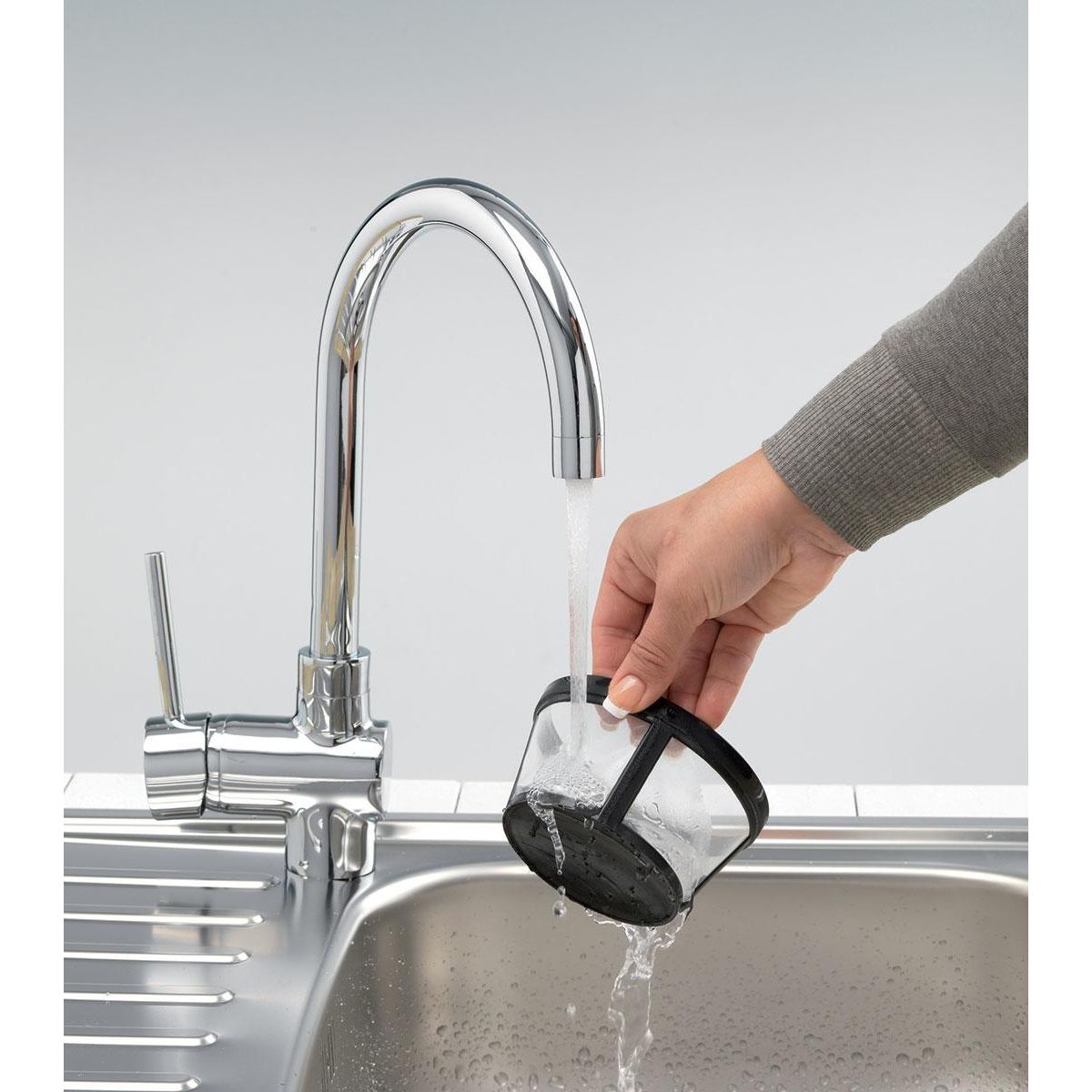 ARIETE Cafetière programmable 12 tasses 2000w celeste - 1342/3