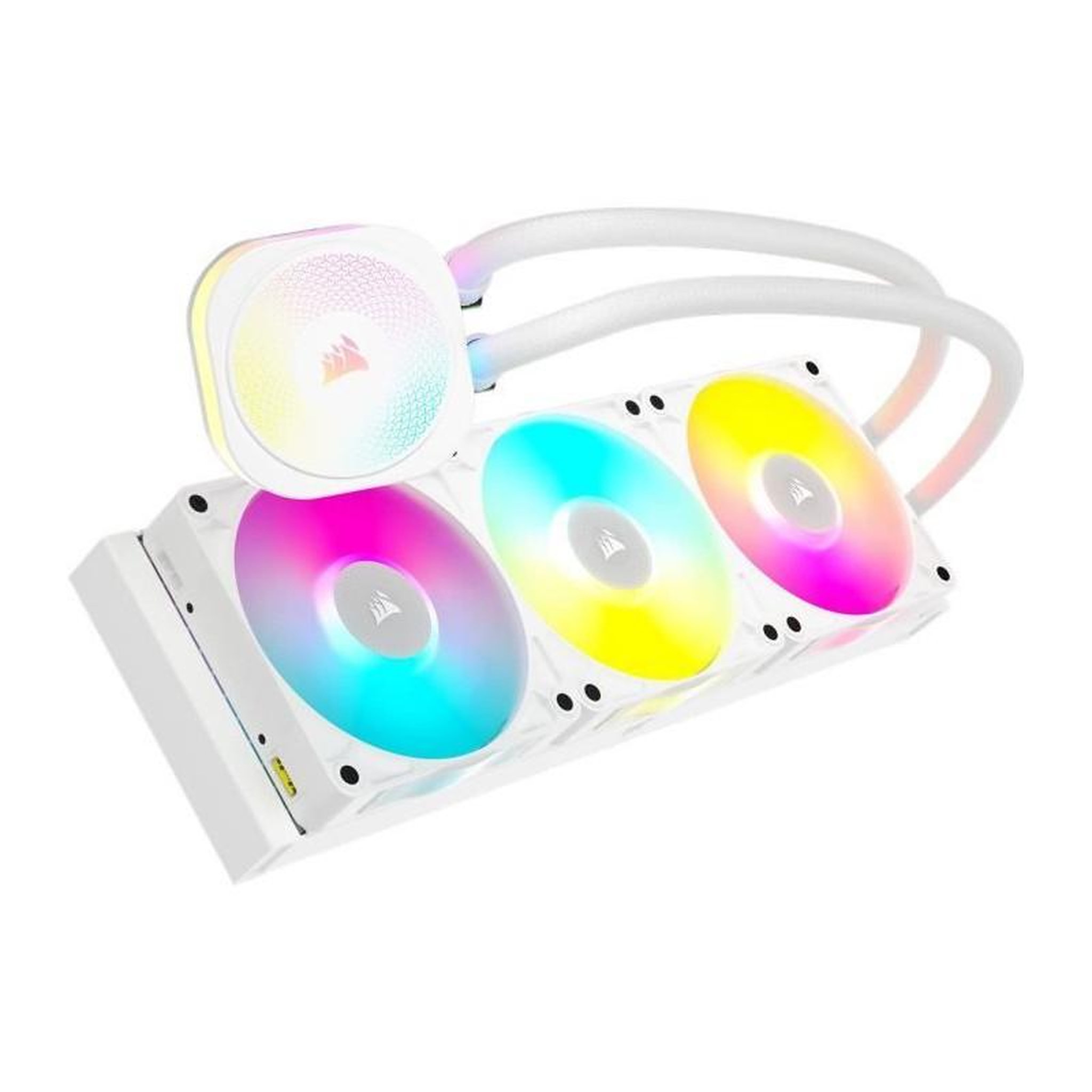 Voir la diapositive 3 : Corsair Watercooling - CORSAIR - iCUE LINK TITAN 360 RX - RGB - Blanc