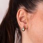 Voir la diapositive 2 : L'ATELIER D'AZUR Boucles d'Oreilles Or Jaune Goutte