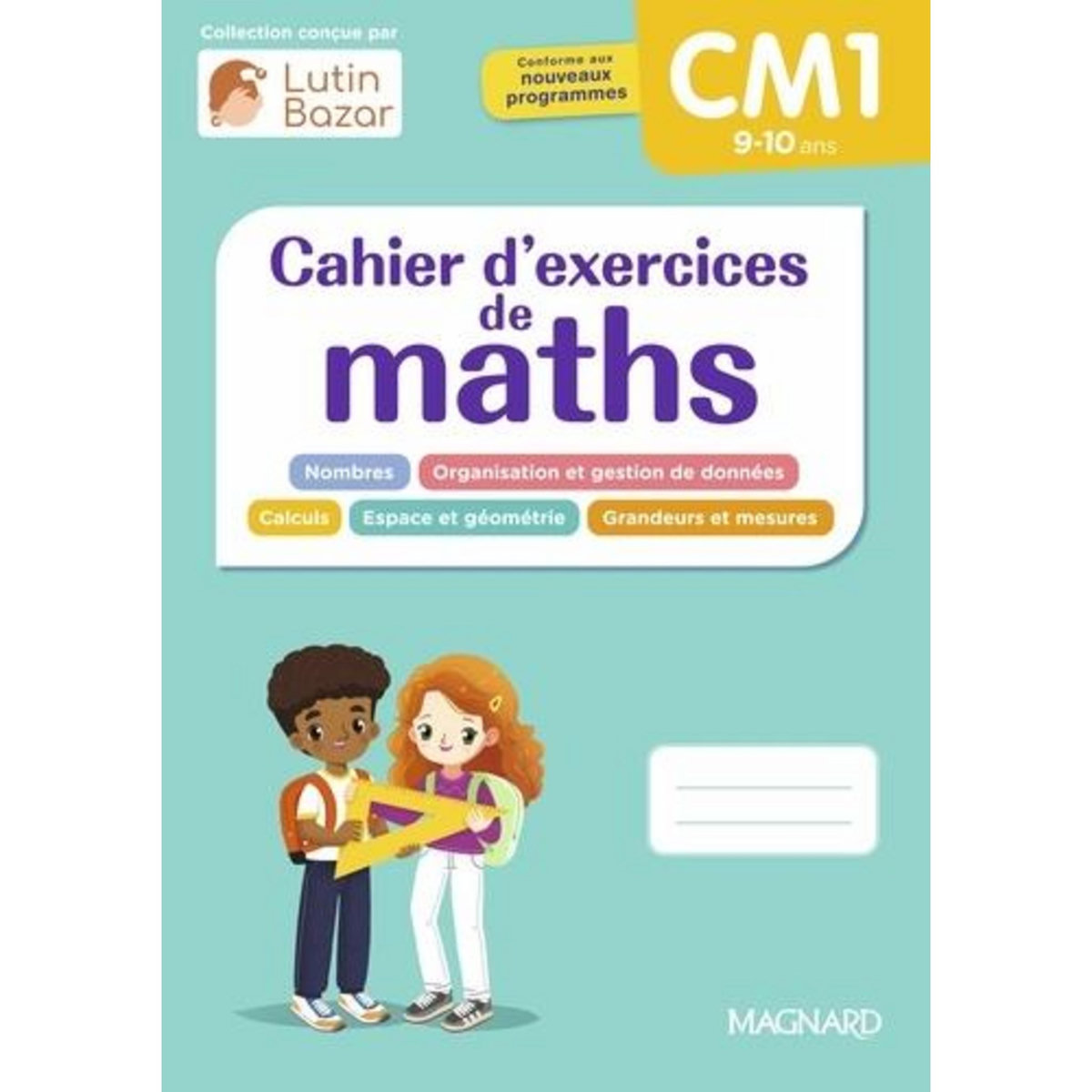 MATHEMATIQUES CM1 CAHIER D'EXERCICES DE MATHS, Tinena-Monhard Mallory