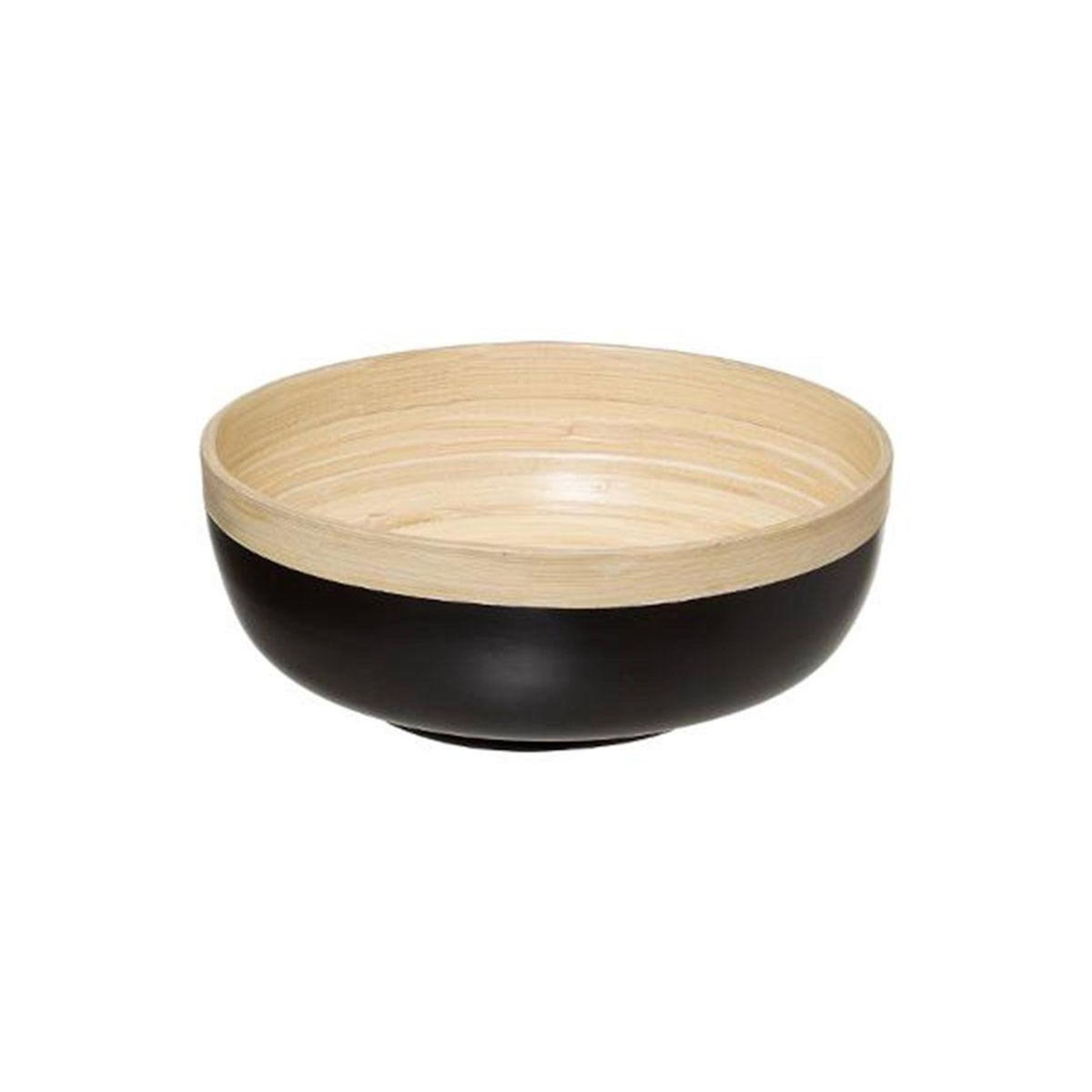 FIVE Saladier Rond Bambou  Modern  20cm Charbon