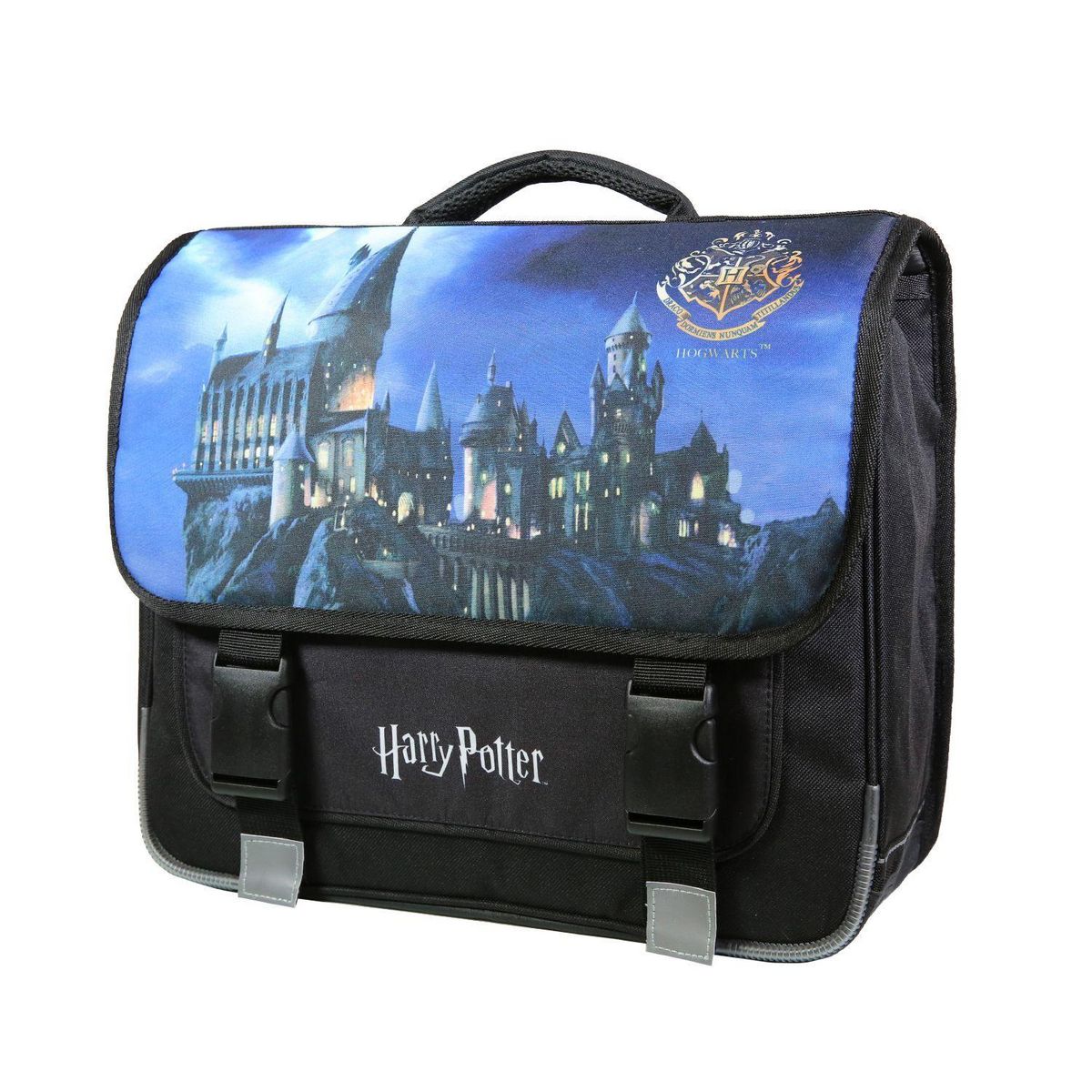Bagtrotter BAGTROTTER Cartable 38 cm Harry Potter Noir Château