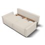 Voir la diapositive 4 : Canapé droit convertible velours  JOY 