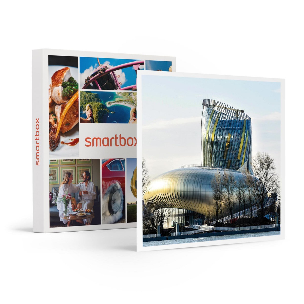 Smartbox Sortie culturelle en famille à la Cité du Vin à Bordeaux pour 2 adultes et 2 enfants - Coffret Cadeau Sport & Aventure