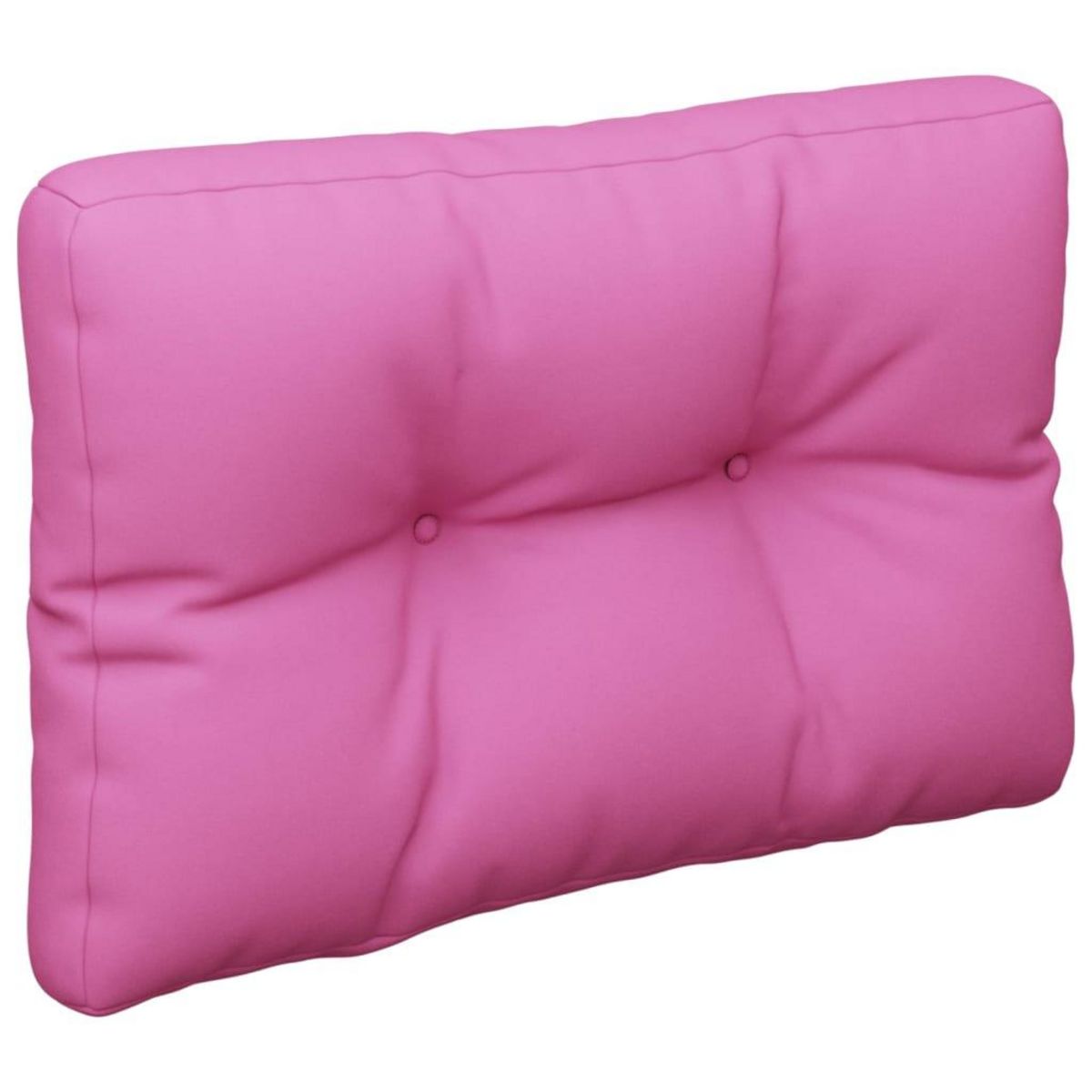 VIDAXL Coussin de palette Rose 50x40x12 cm tissu